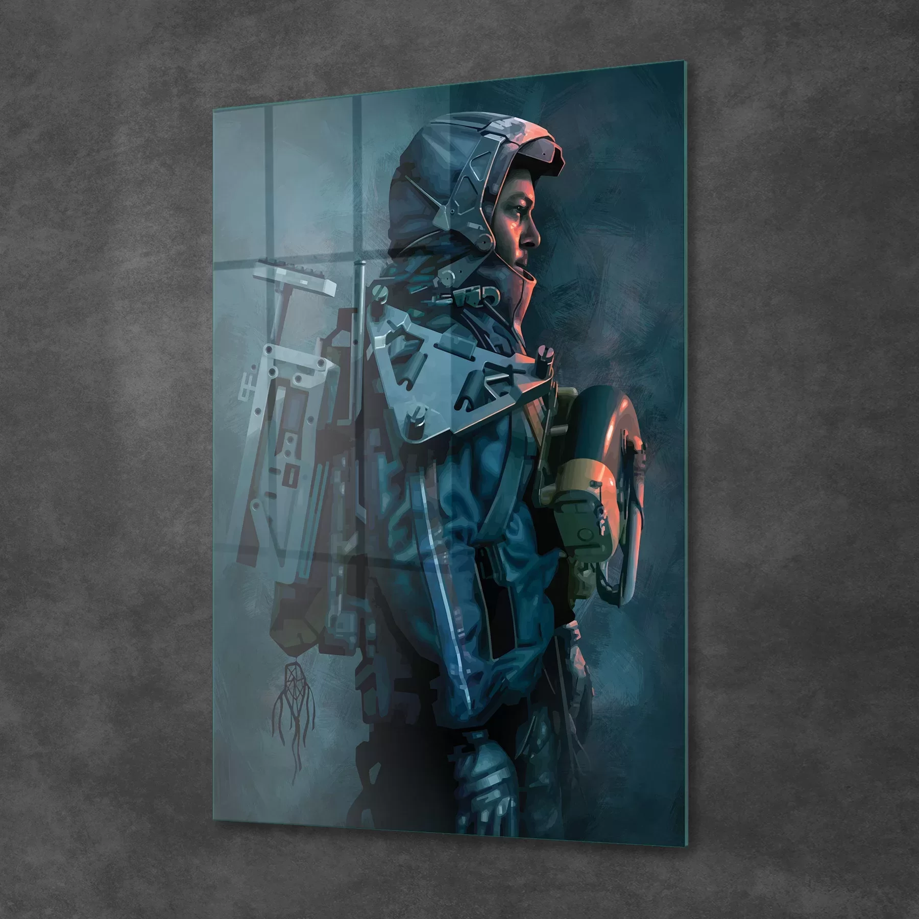 Picture of Decovetro Cam Tablo Death Stranding 30x40 cm