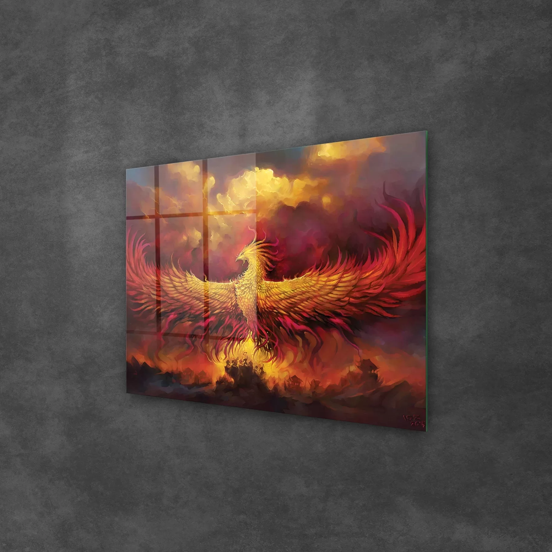 Picture of Decovetro Cam Tablo Phoenix Wall Art 50x70 cm