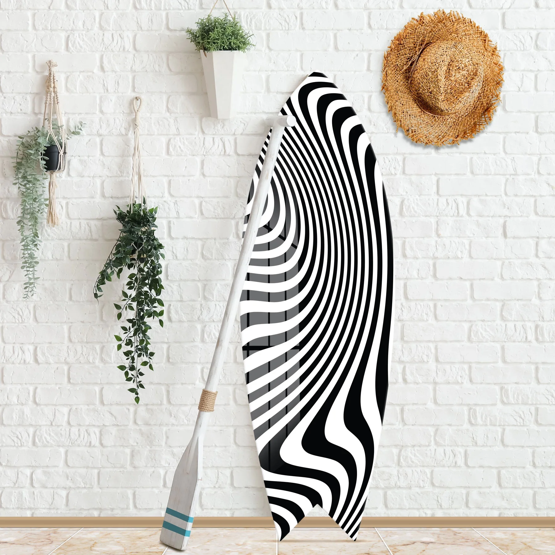 Picture of Decovetro ST 4127 Dekoratif Cam Sörf Tahtası 33x100 Cm