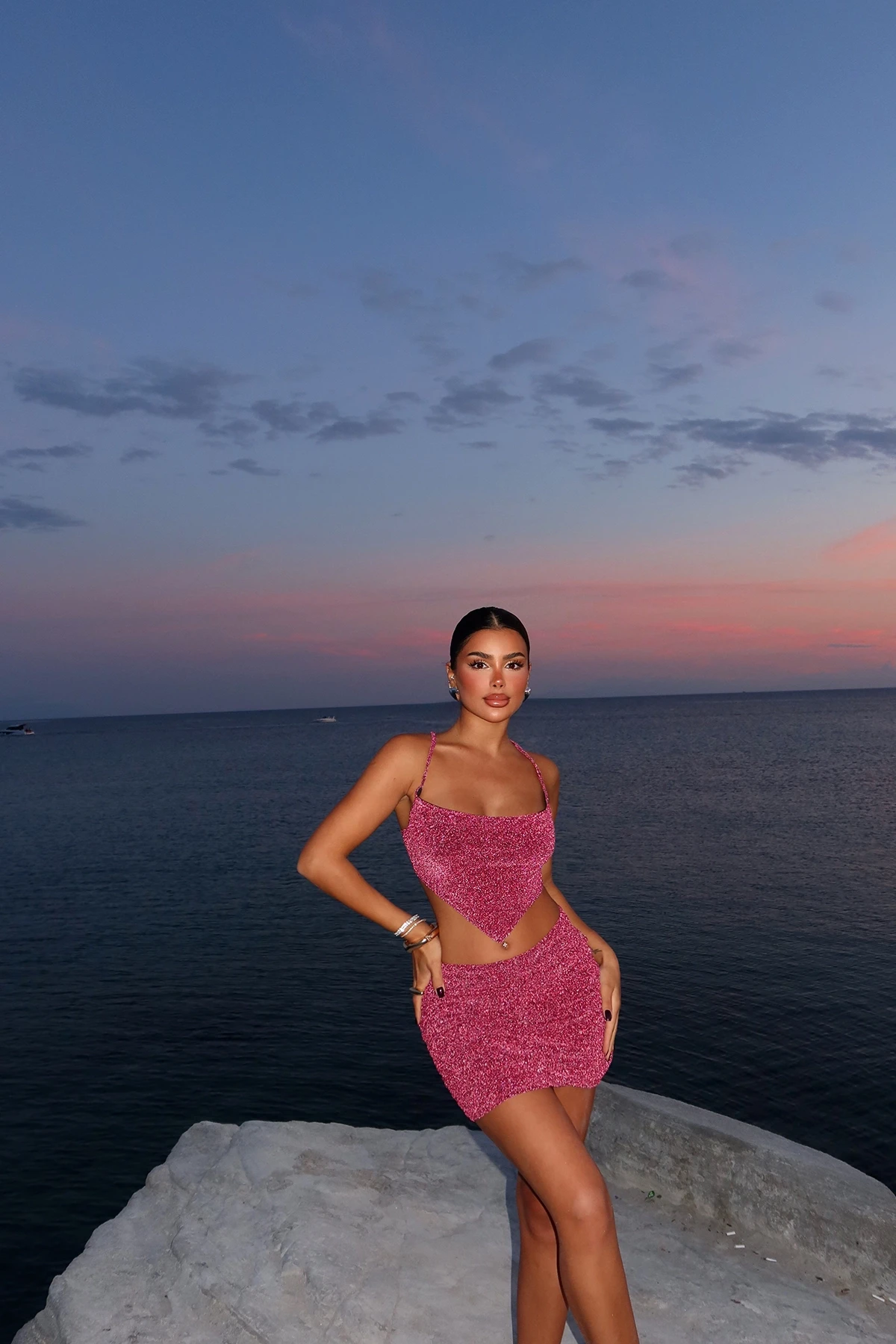 Picture of Pink Nessa Glitter Set