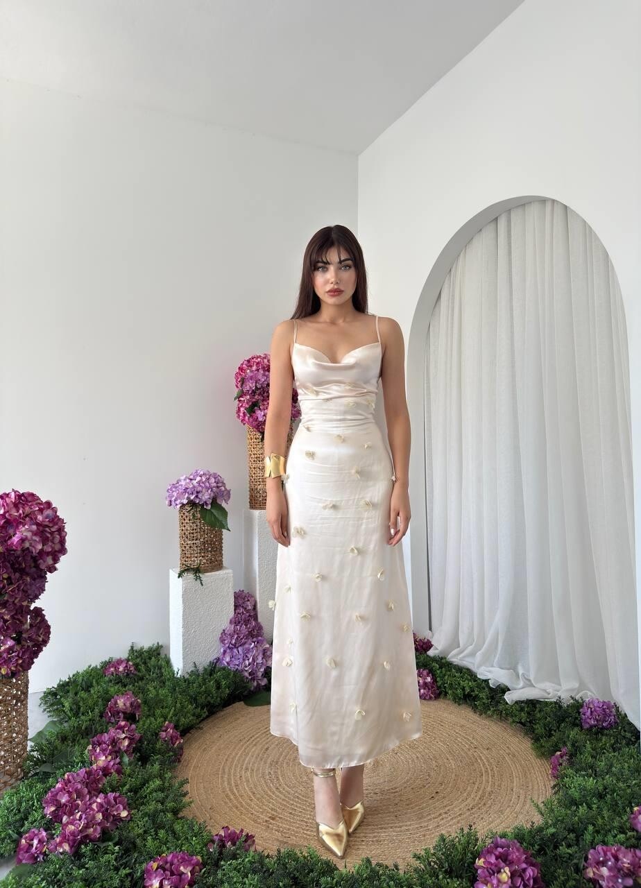 Picture of Dora Çiçek Detaylı Elbise