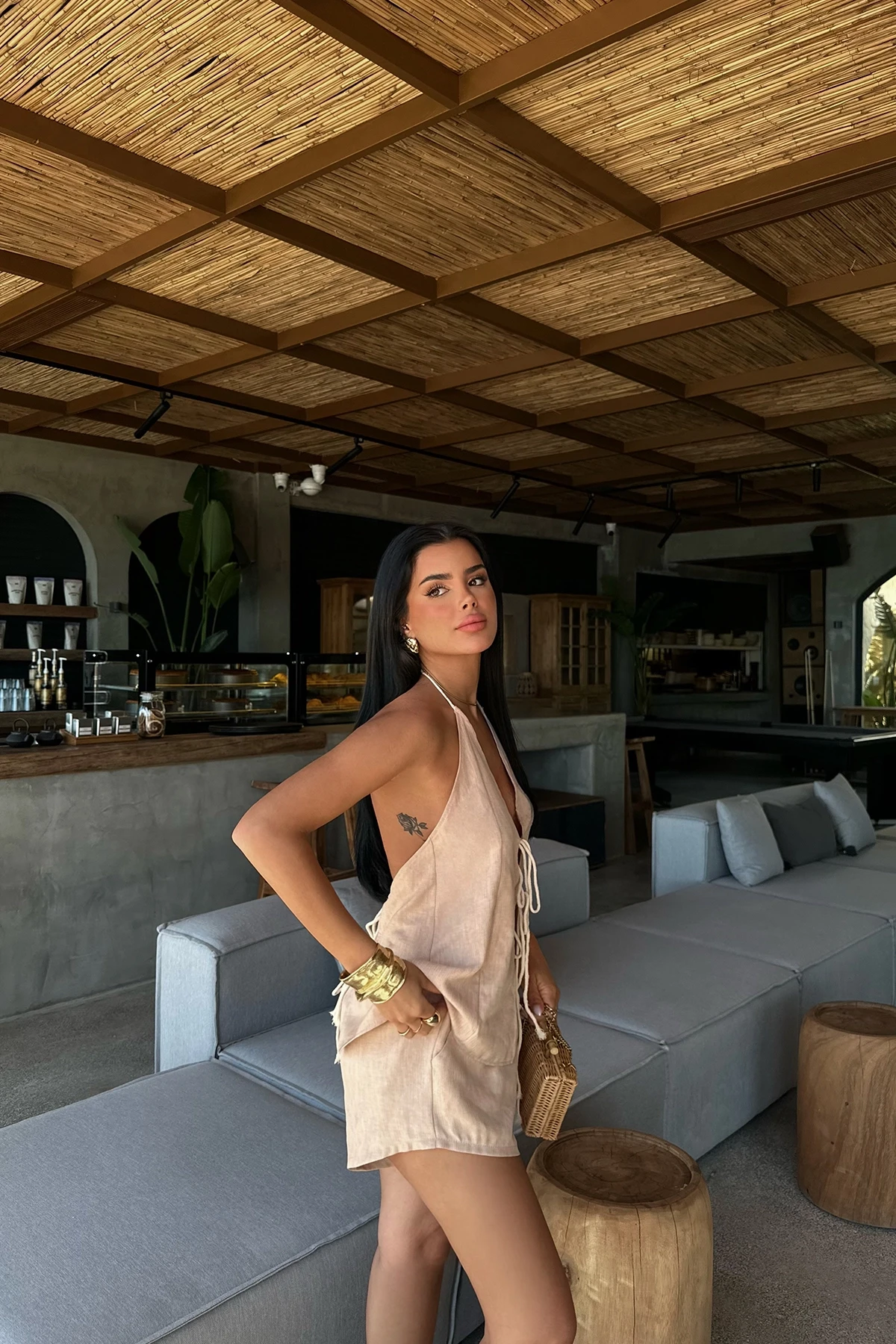 Picture of Beige Candida Linen Set