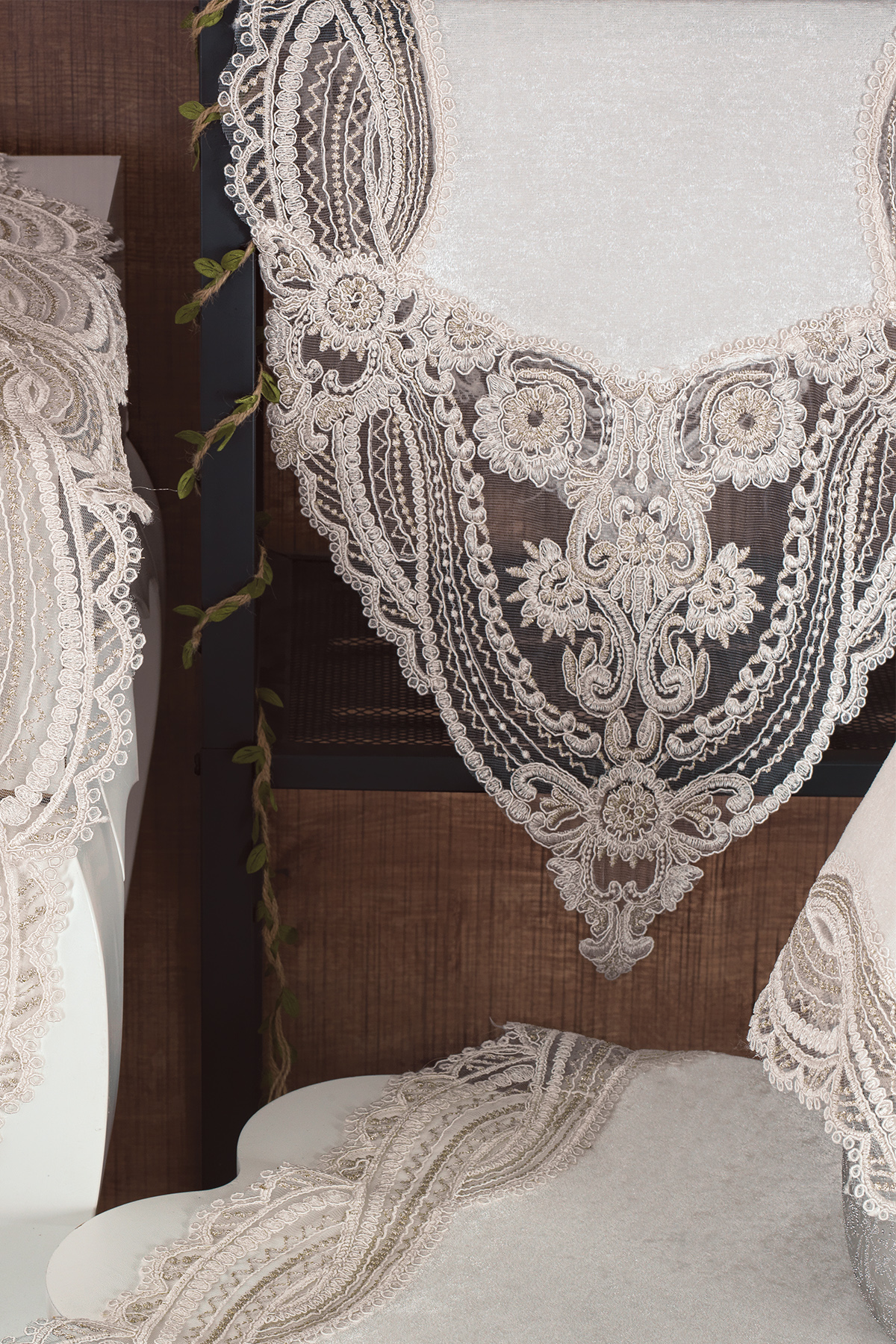 Picture of Gonca Kadife Salon Takımı 5 Parça