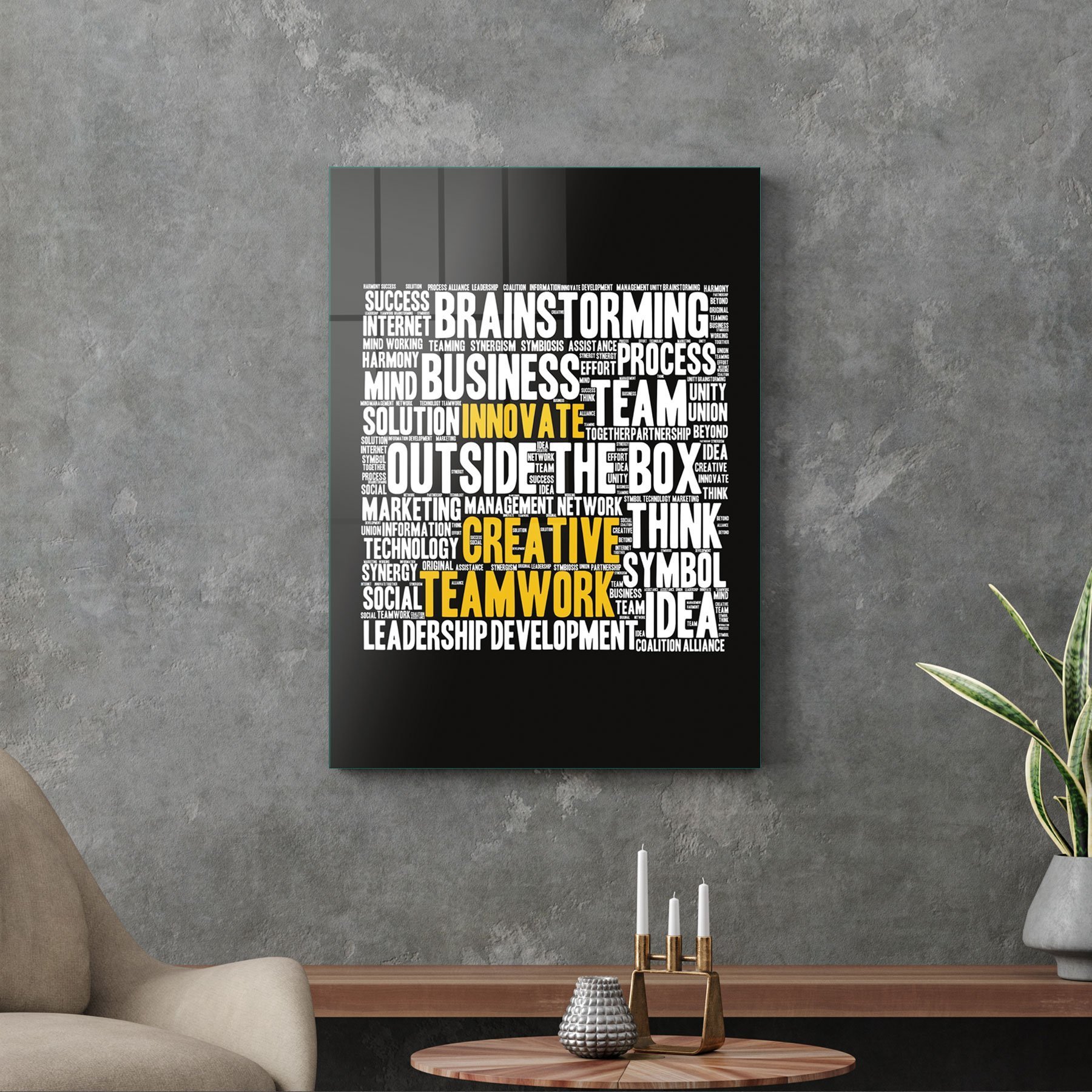 Picture of Decovetro Cam Tablo Ofisinize Özel 70x100 cm