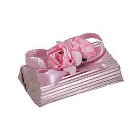 Picture of RECTANGLE - GIANDUJA FILLED MILK CHOCOLATE PINK 1,5Kg