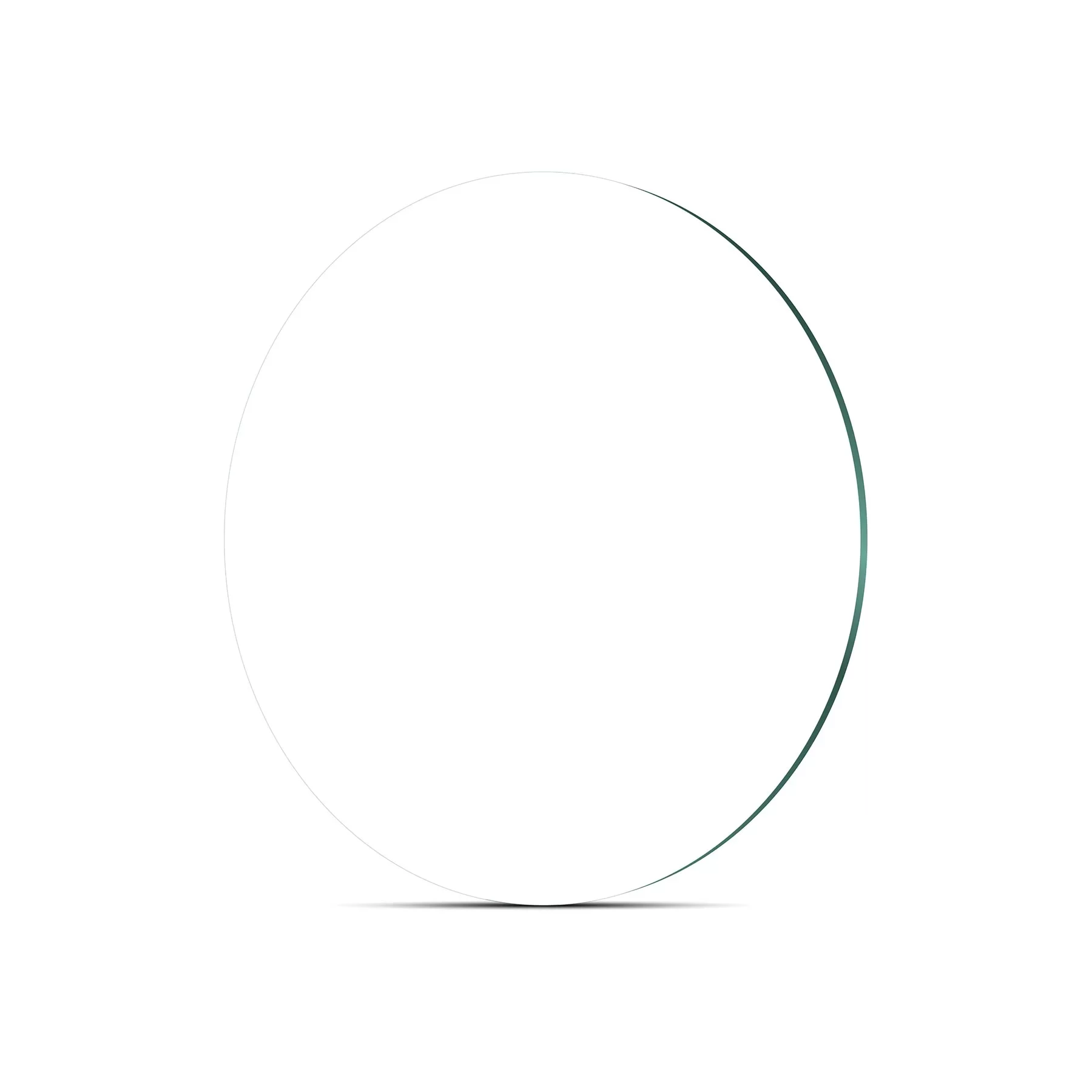 Picture of Decovetro Cam Kesme Tahtası ve Sunumluk Yuvarlak Düz Beyaz 30x30 Cm