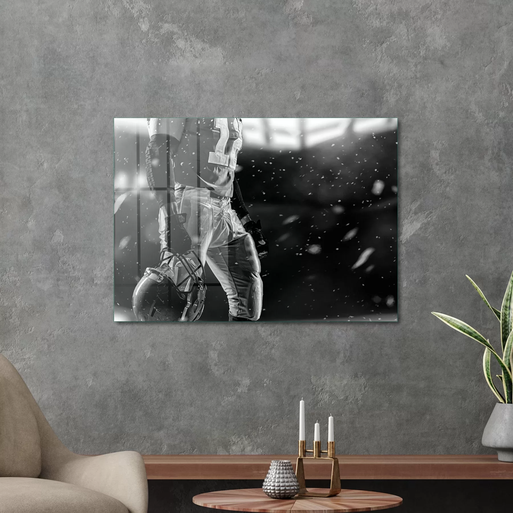 Picture of Decovetro Cam Tablo American Football 70x100 cm