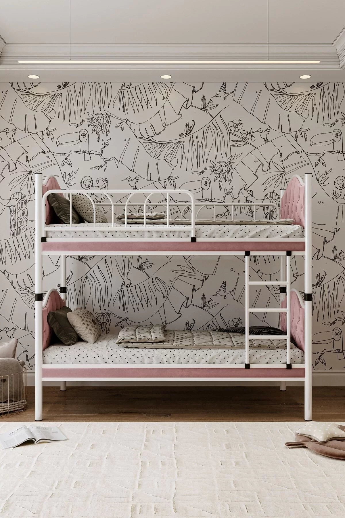 Picture of Melis Çift Katlı Metal Ranza Ve Karyola 90x190