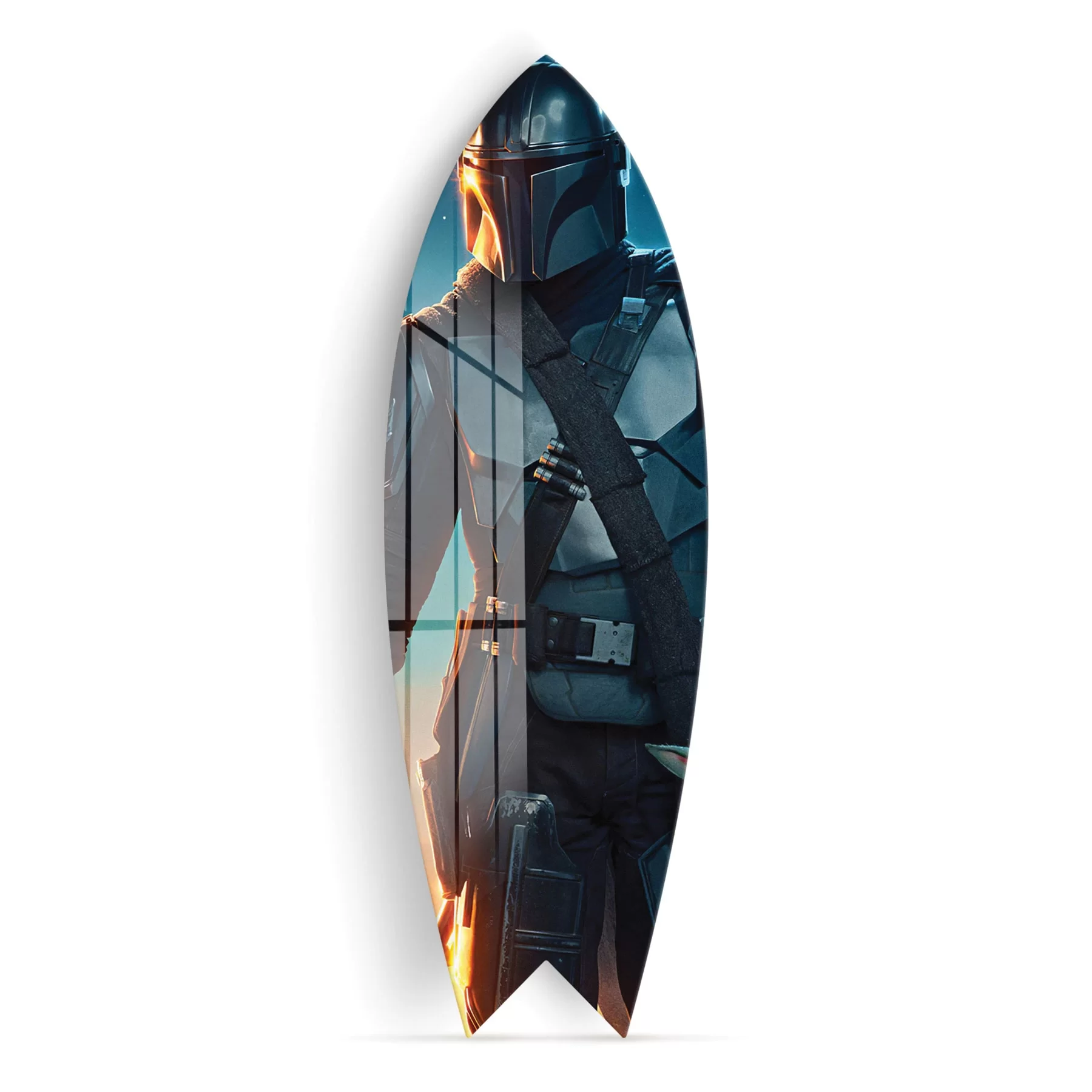 Picture of Decovetro ST 4102 Dekoratif Cam Sörf Tahtası 33x100 Cm