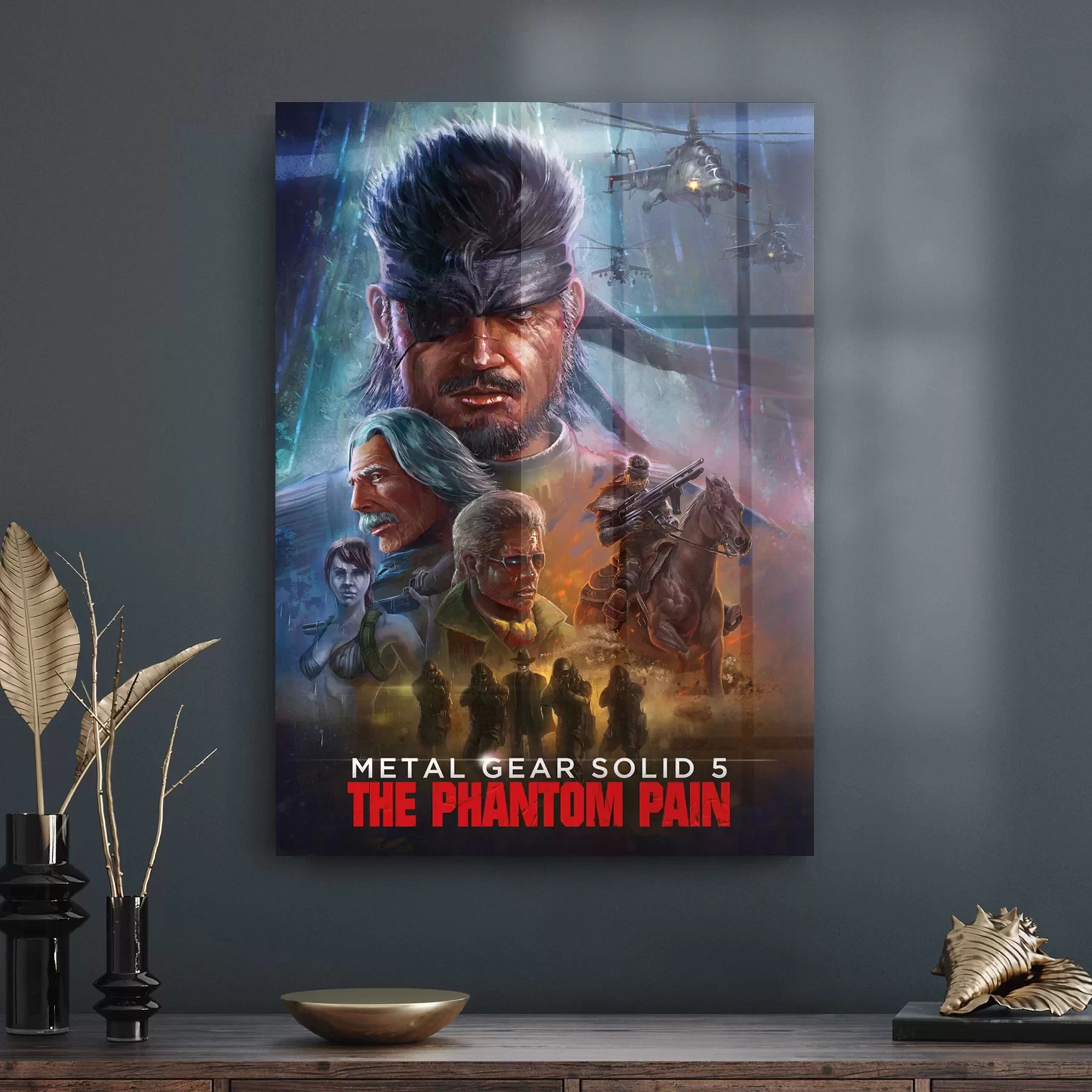 Picture of Decovetro Cam Tablo The Metal Gear Solid 30x40 cm