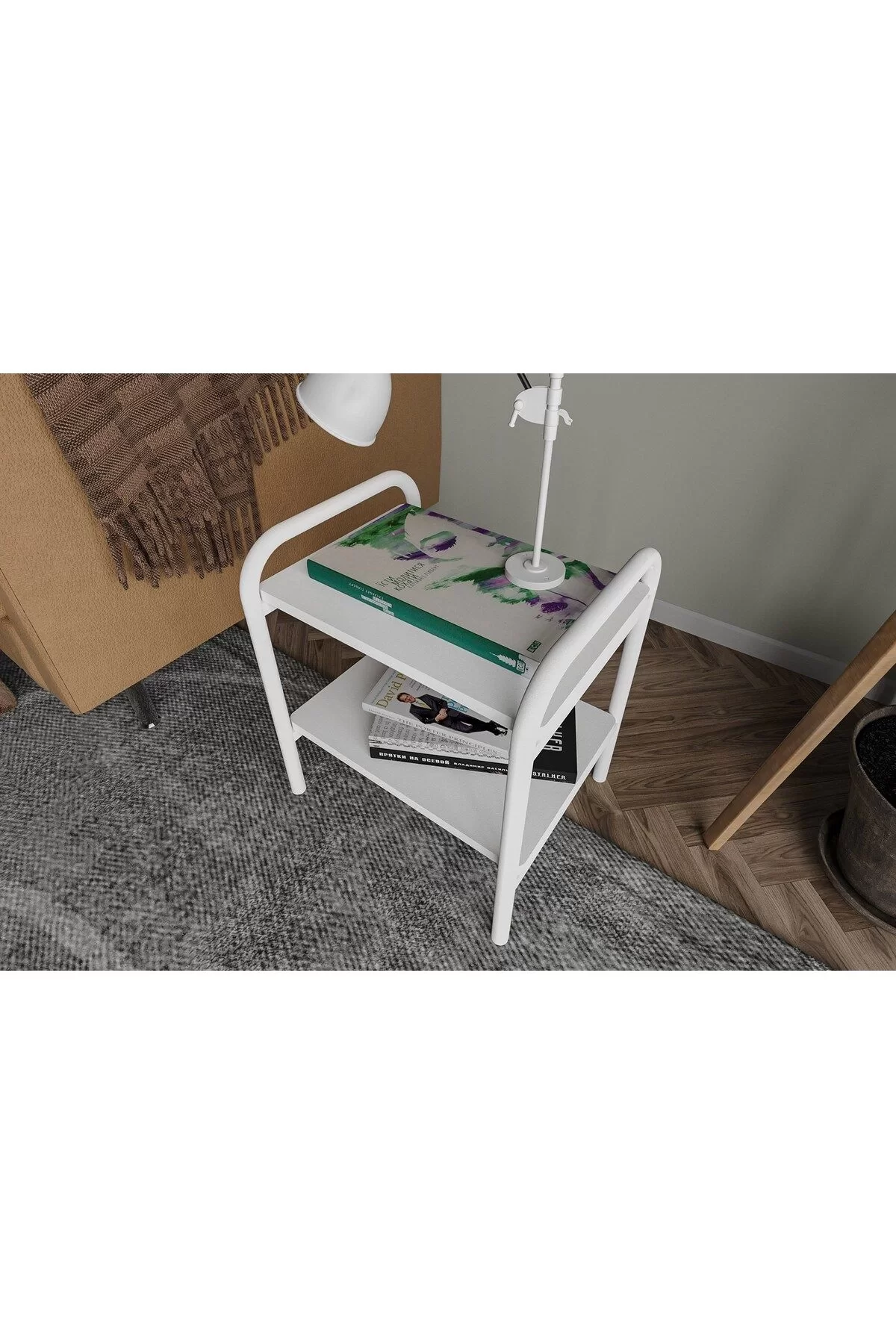 Picture of Argimo Vera Metal Yatak Başı Komodin