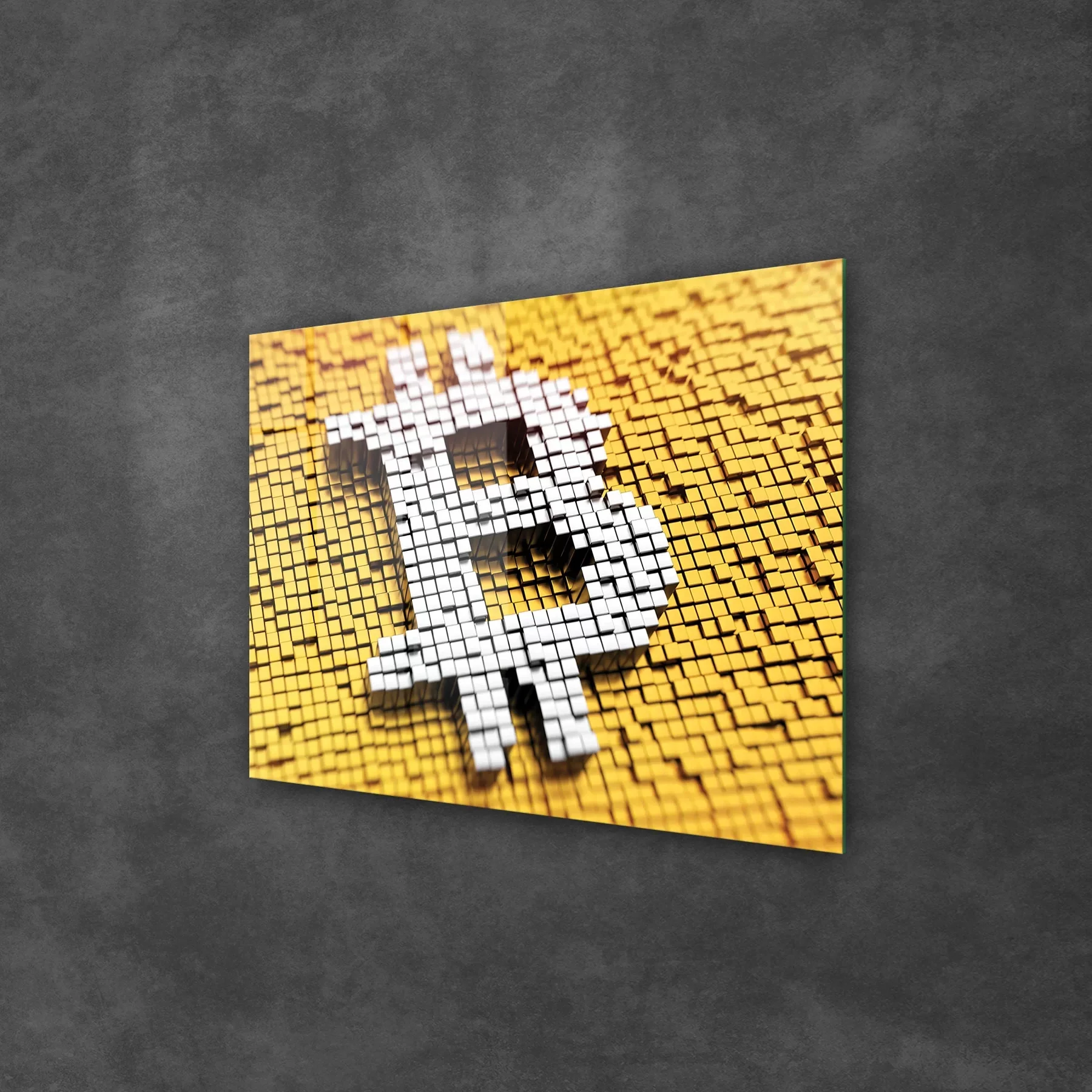Picture of Decovetro Cam Tablo Bitcoin Logo 30x40 cm