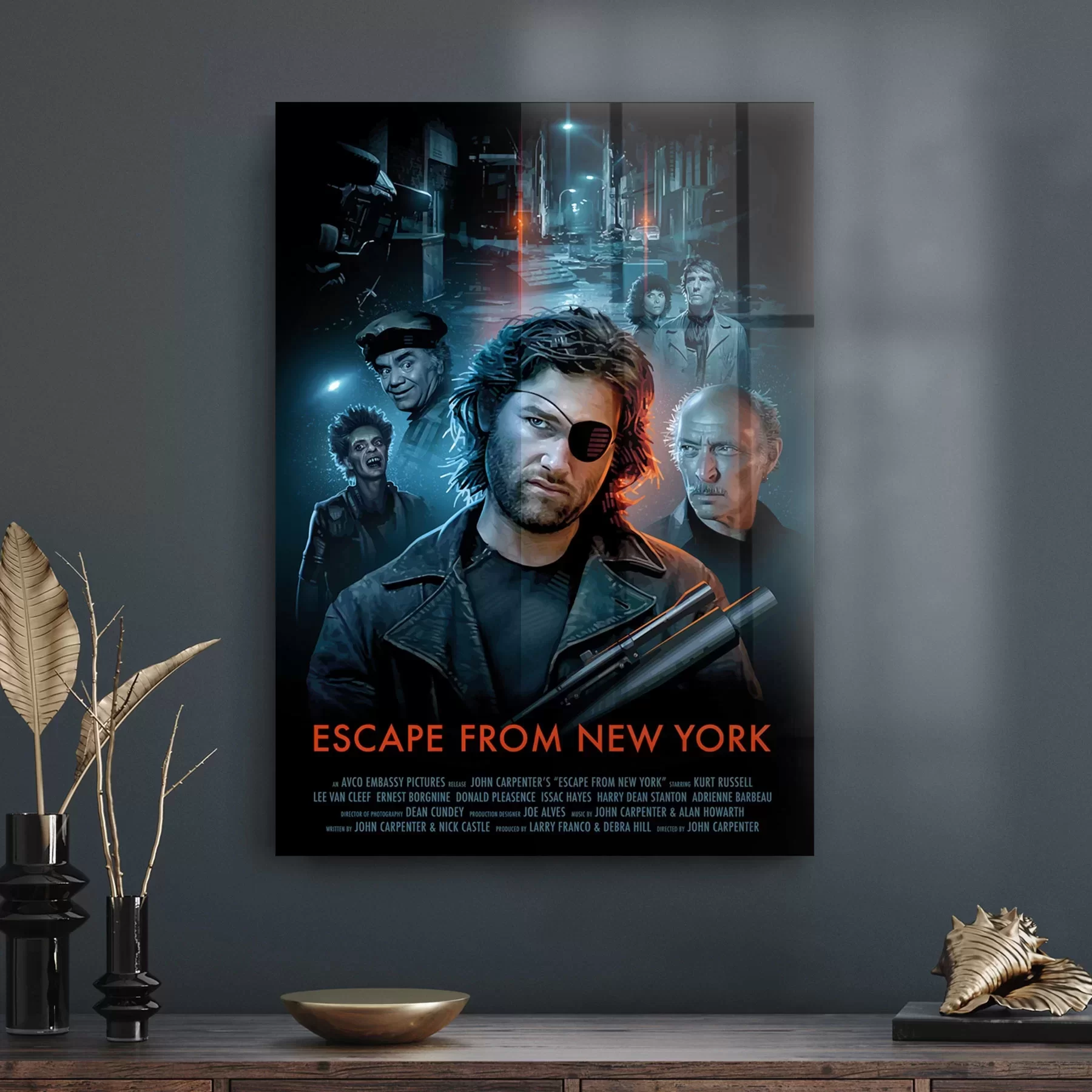 Picture of Decovetro Cam Tablo Escape From New York Film Afişi 30x40 cm