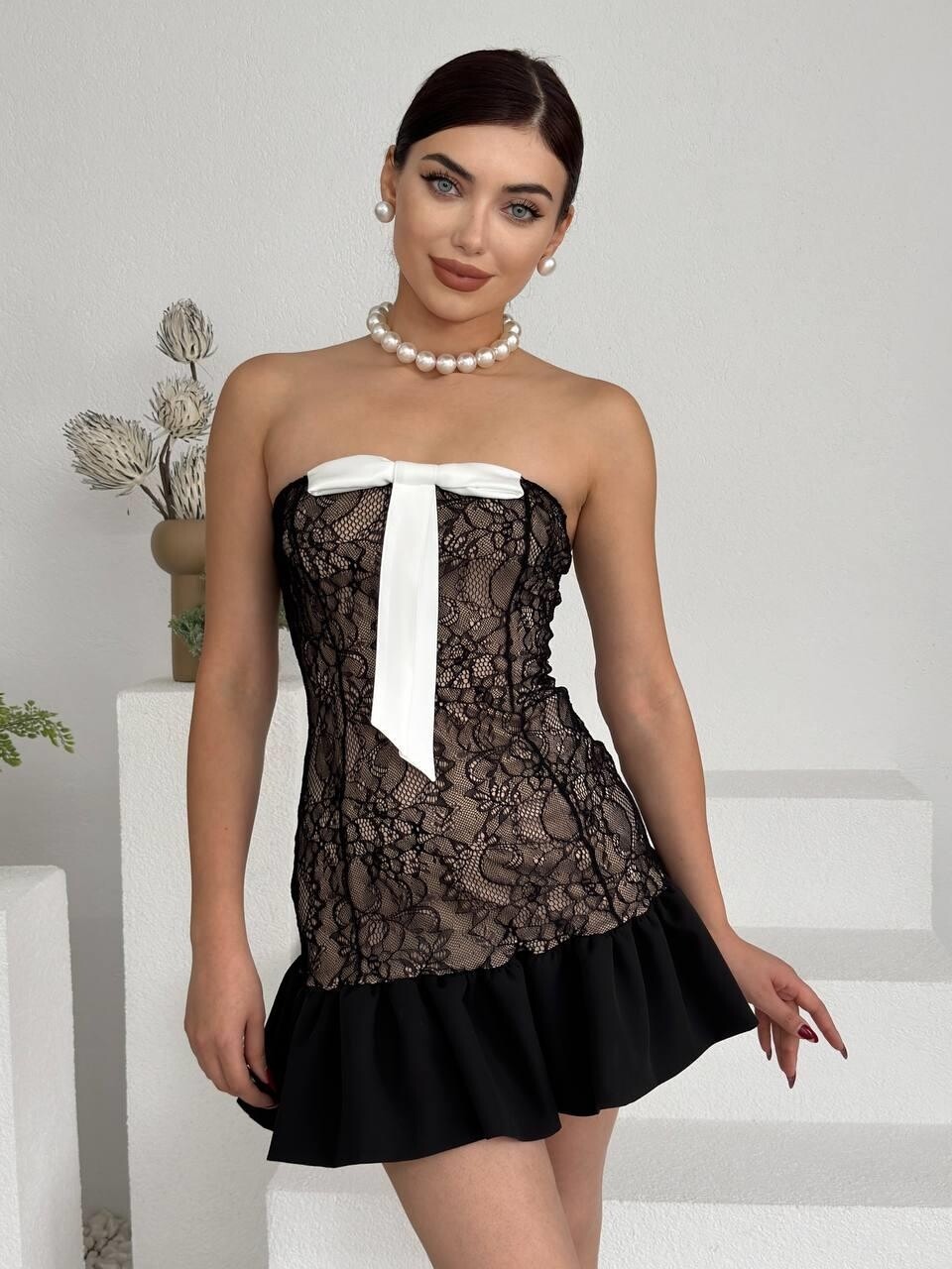 Picture of Vencover Straplez Elbise