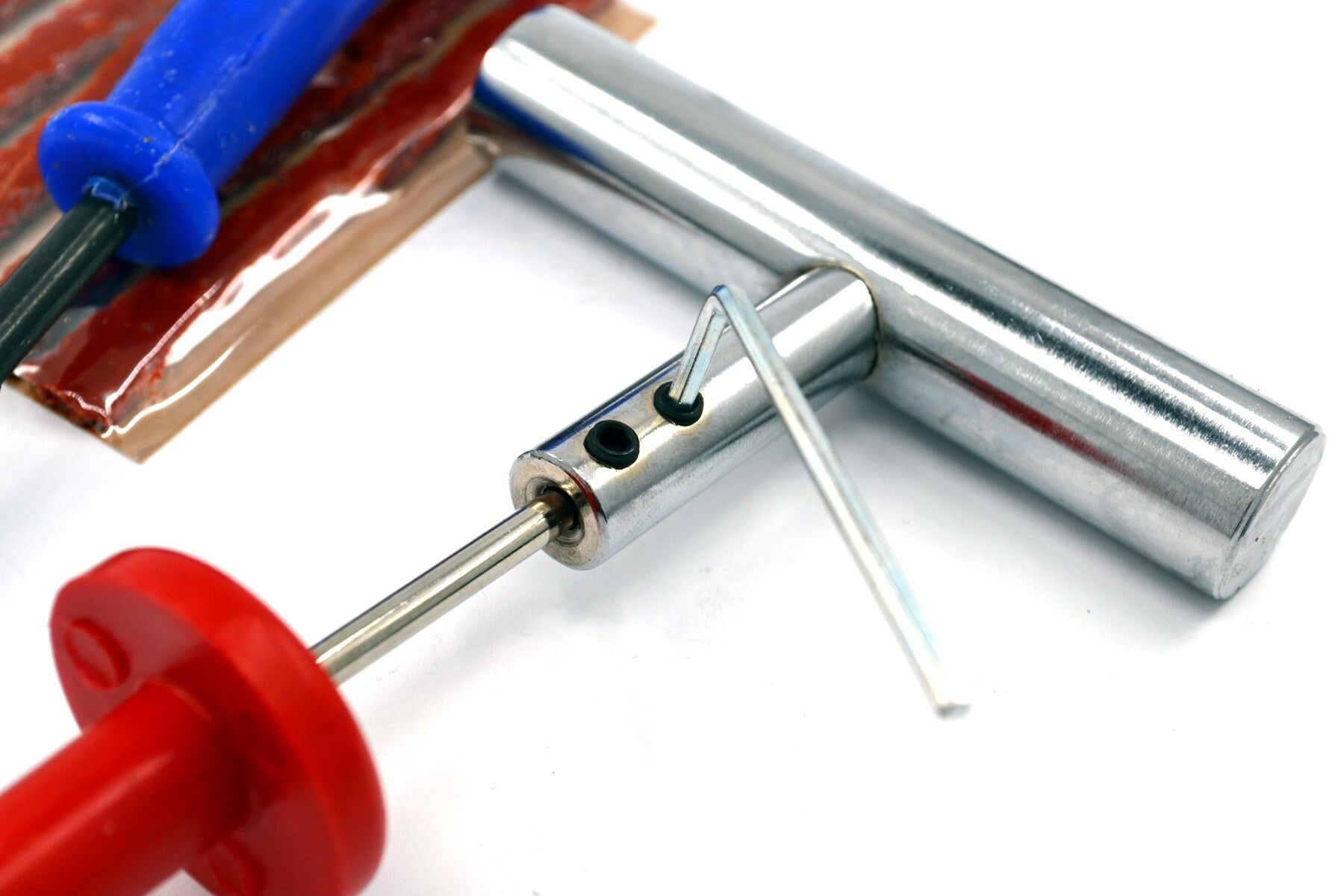 Picture of Oto Lastik Tamir Aleti Fitil Atma Seti Alyanlı Metal Sap