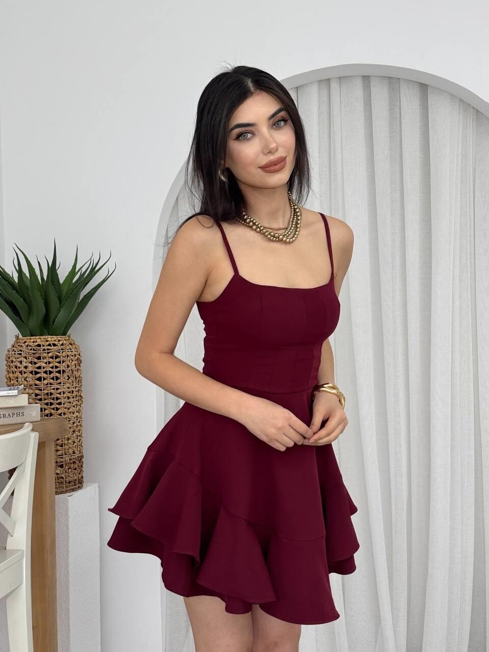 Picture of Common İp Askılı Elbise