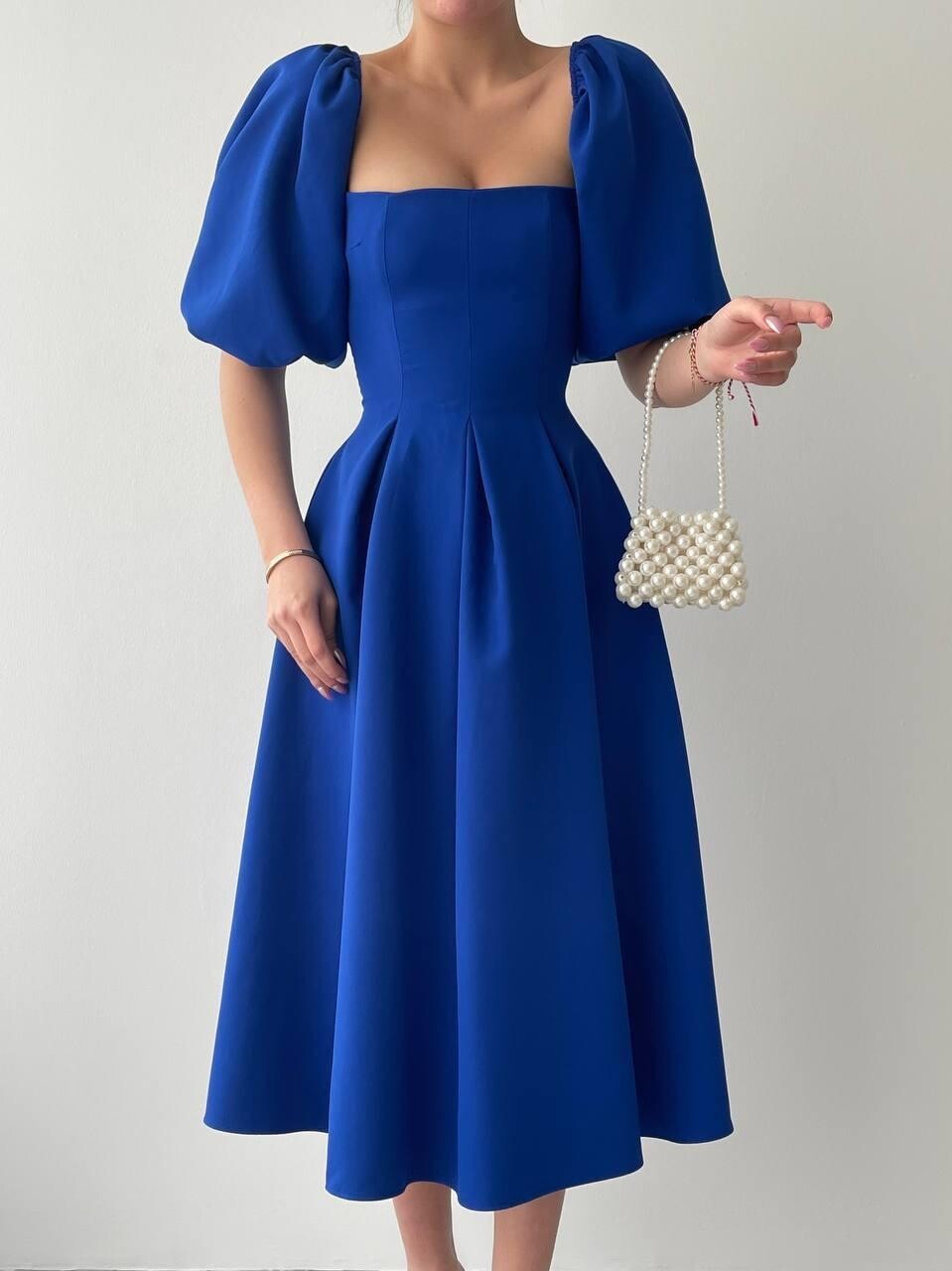 Picture of Benjamin Çan Etekli Midi Boy Elbise