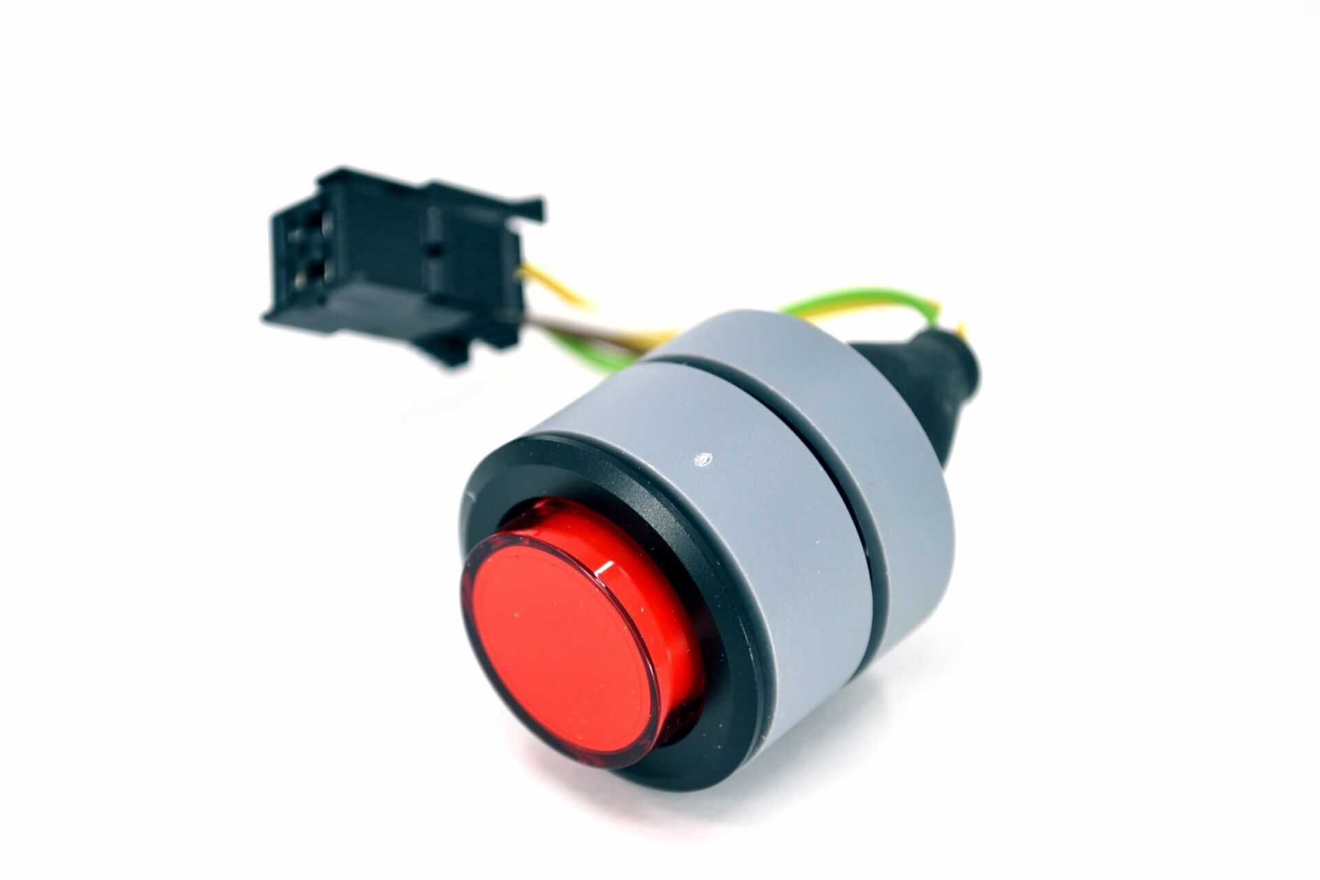 Picture of 24V Otobüs Kapı Açma Butonu Kırmızı Işıklı Çıkıntılı Düğme