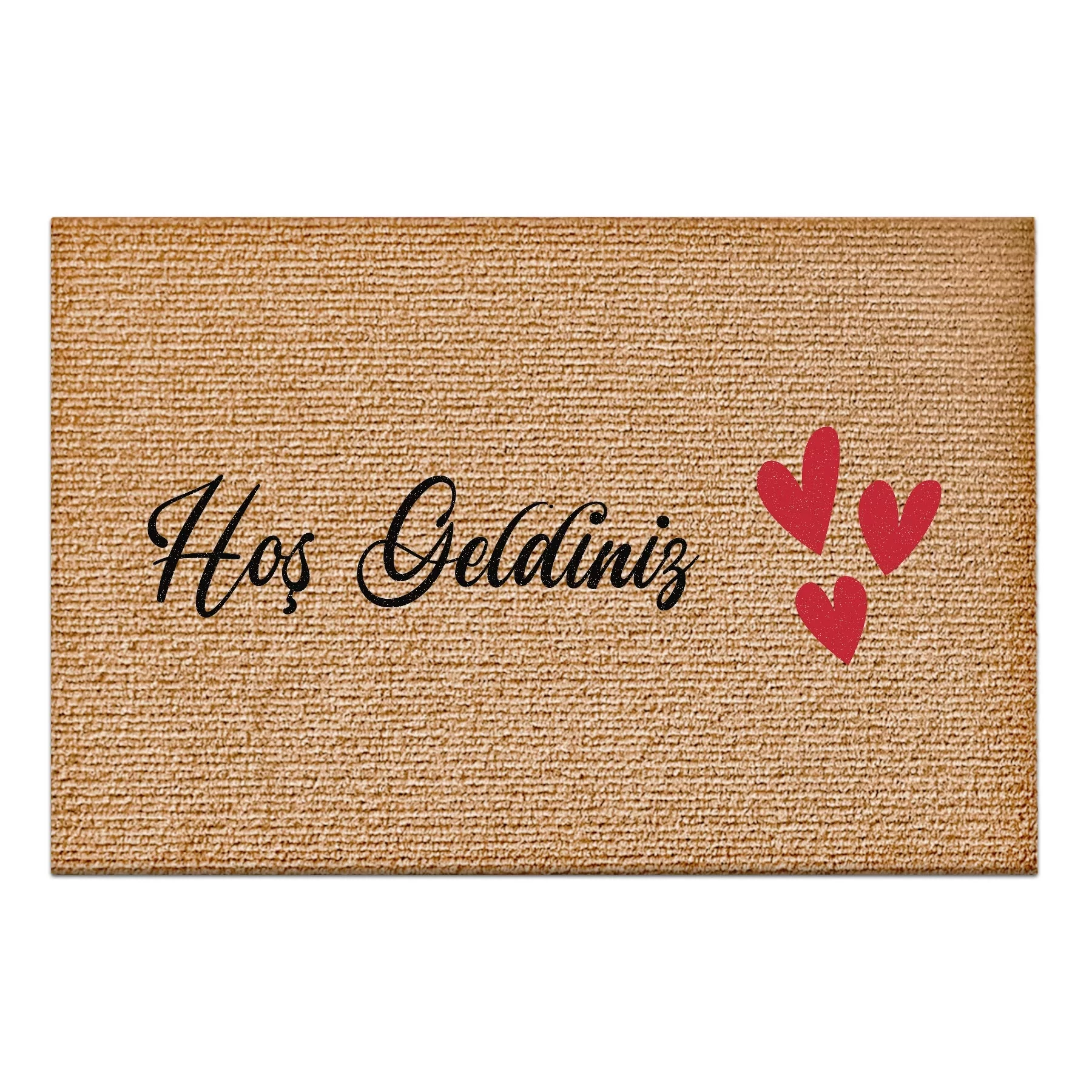 Picture of Decovetro Kapı Önü Halı Paspas Renkli Hoşgeldiniz Desenli 40 x 60 Cm