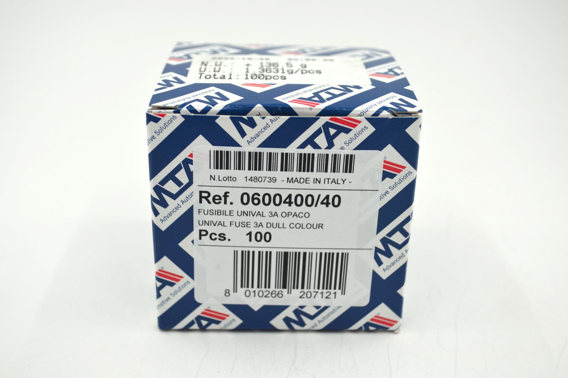 Picture of 100 Adet 3 Amper Lila Standart Bıçak Sigorta 3A