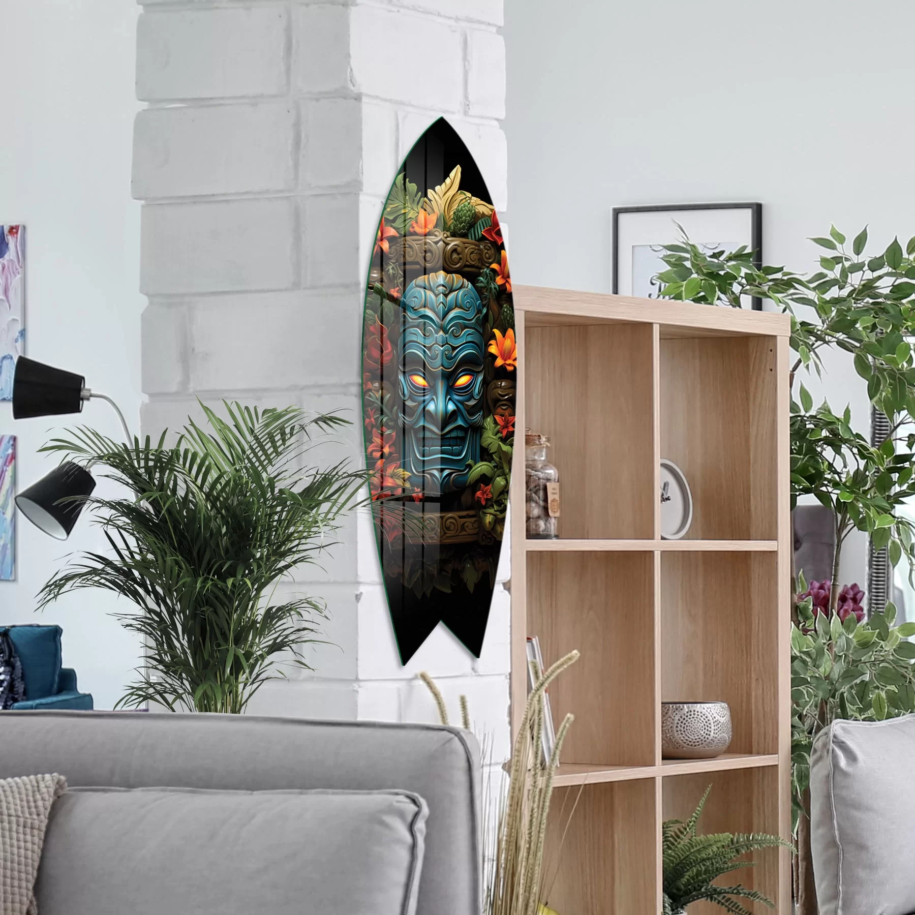 Picture of Decovetro ST 4031 Dekoratif Cam Sörf Tahtası 33x100 Cm