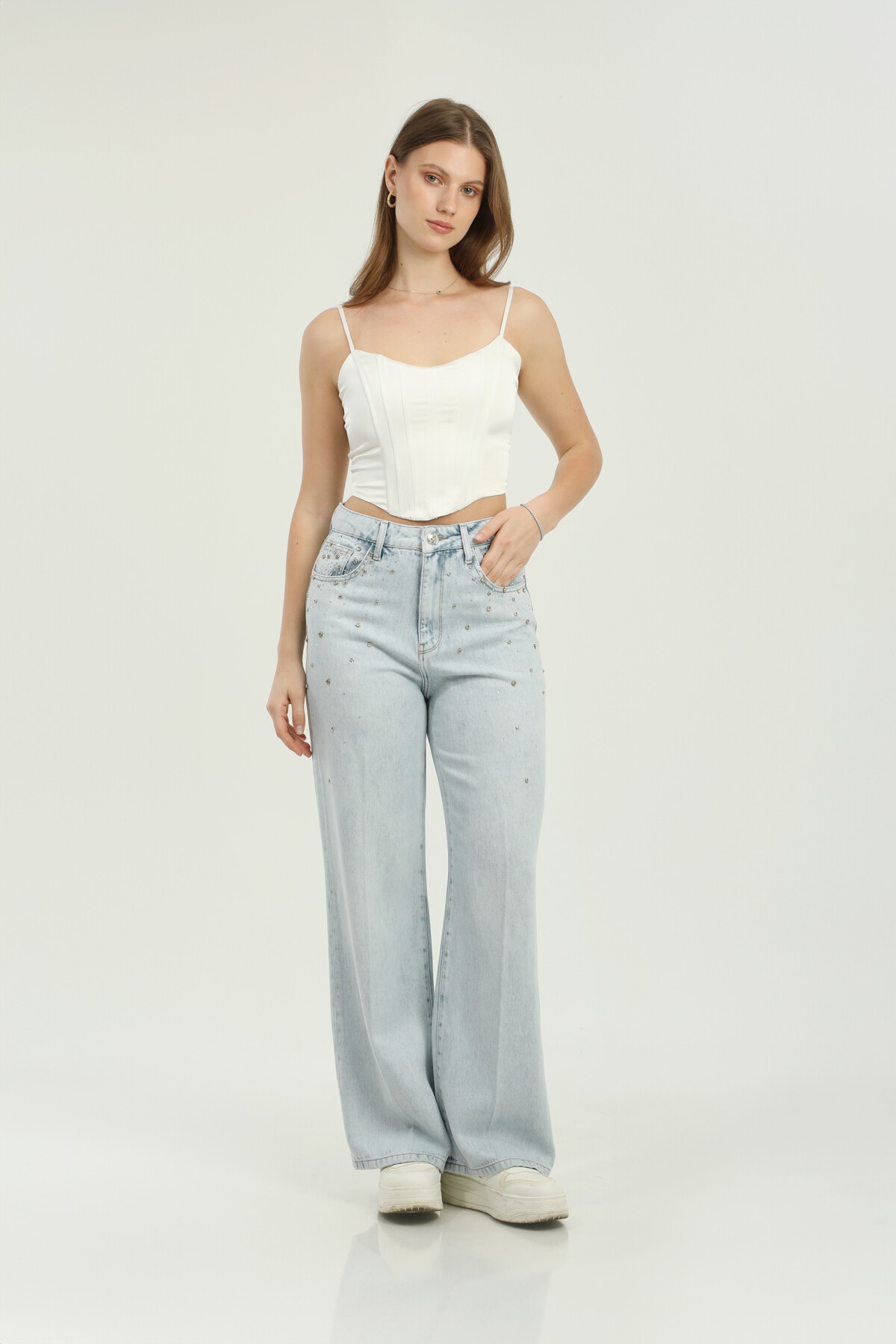 Picture of BATTAL PALAZZO PANT