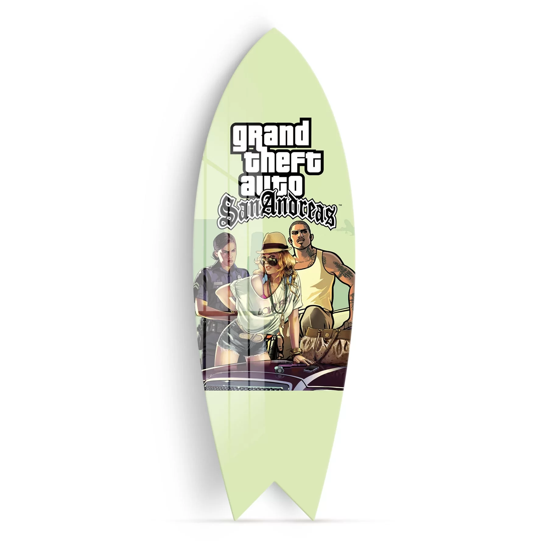 Picture of Decovetro ST 4063 Dekoratif Cam Sörf Tahtası 33x100 Cm