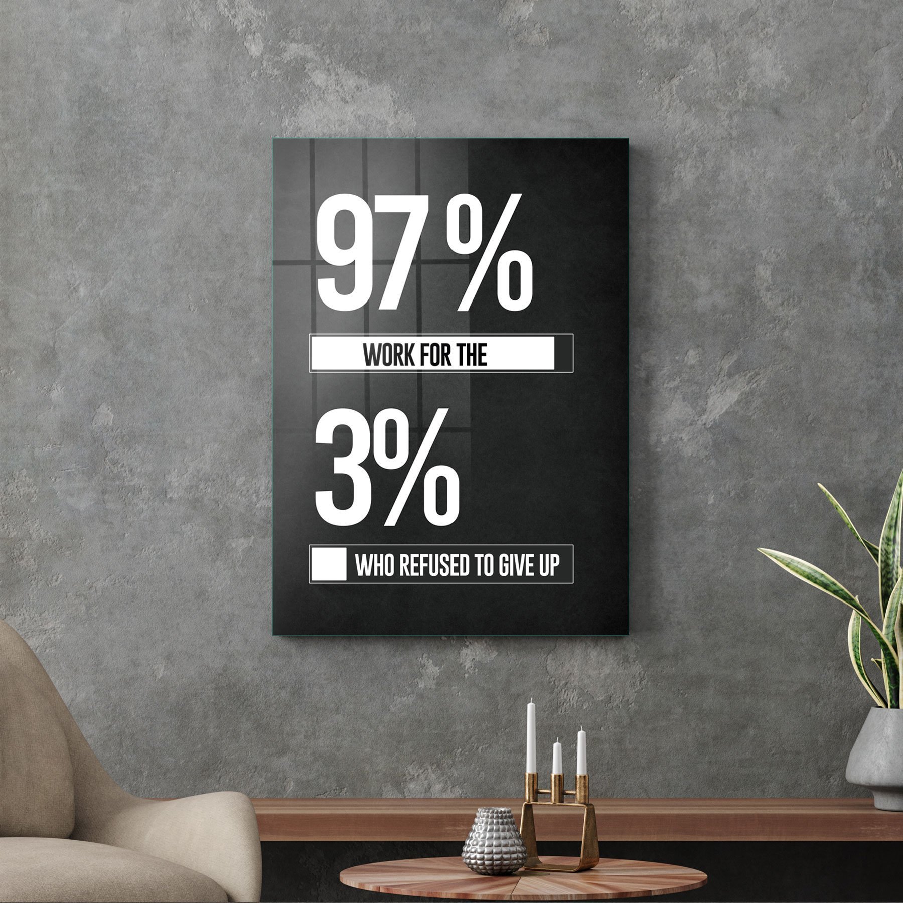 Picture of Decovetro Cam Tablo Ofisinize Özel 70x100 cm