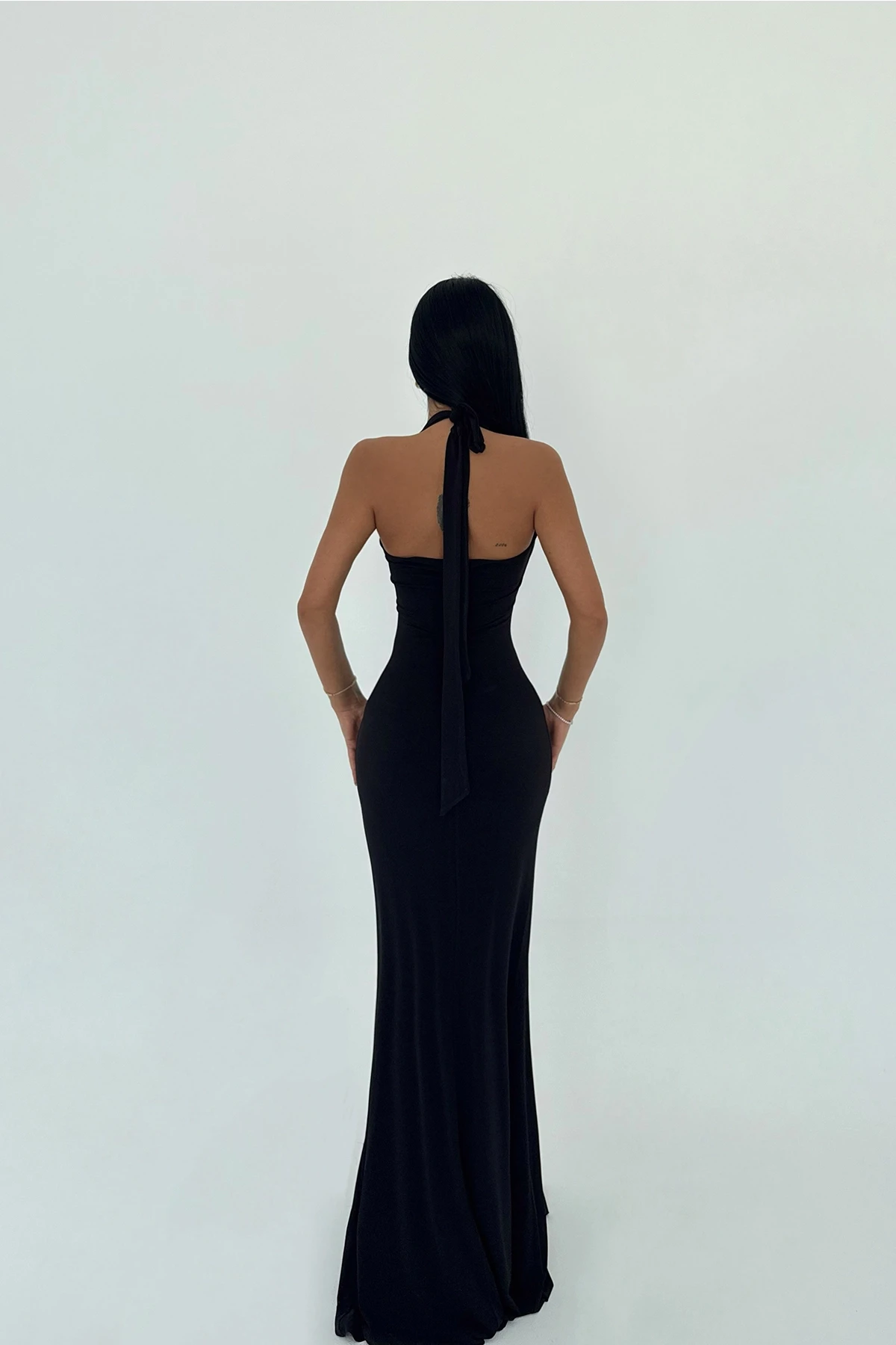 Picture of Black Bellis Long Dress