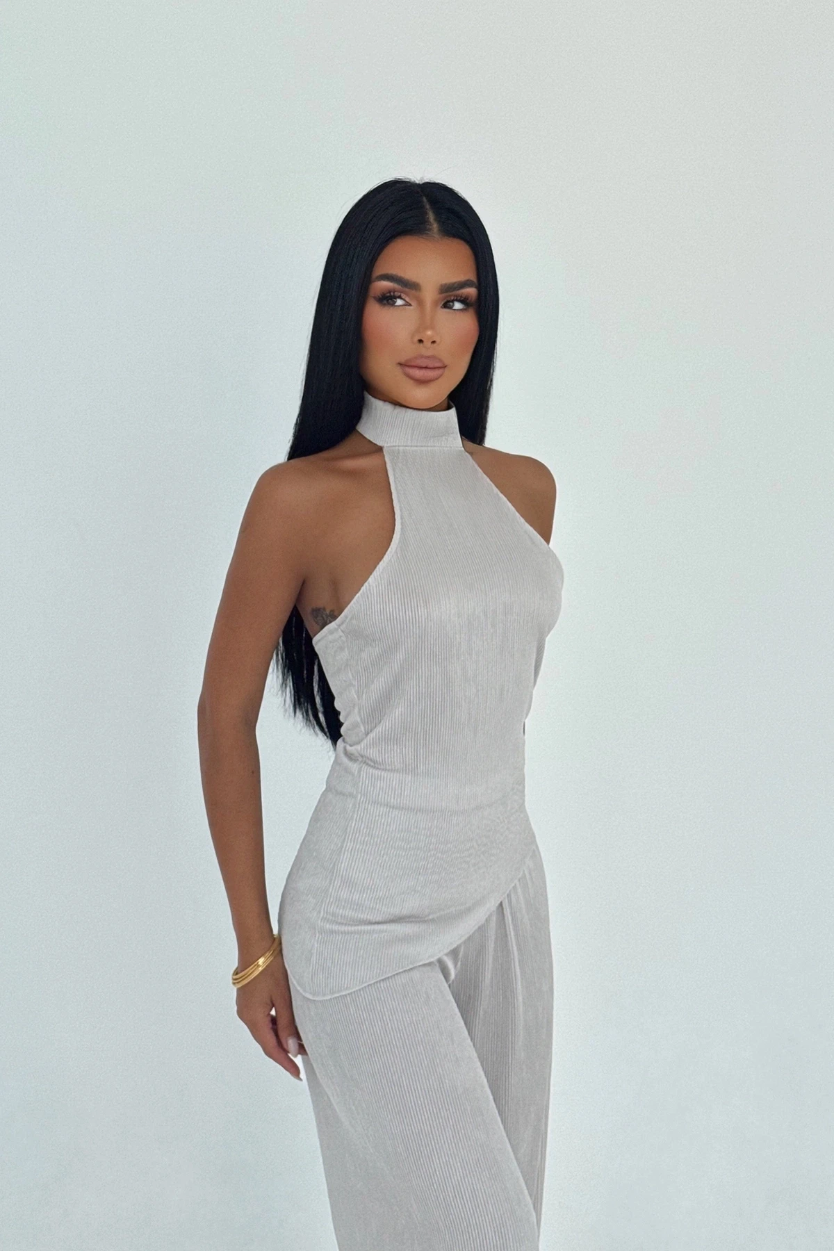 Picture of Gray Trouser Suit