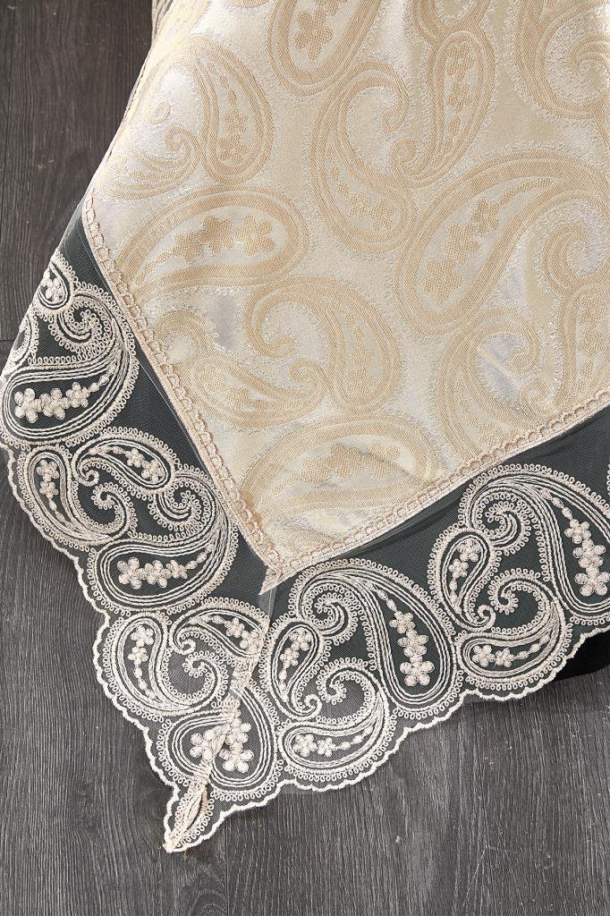 Picture of Çeyiz Diyarı Şal 7 Parça Gelin Seti Bej