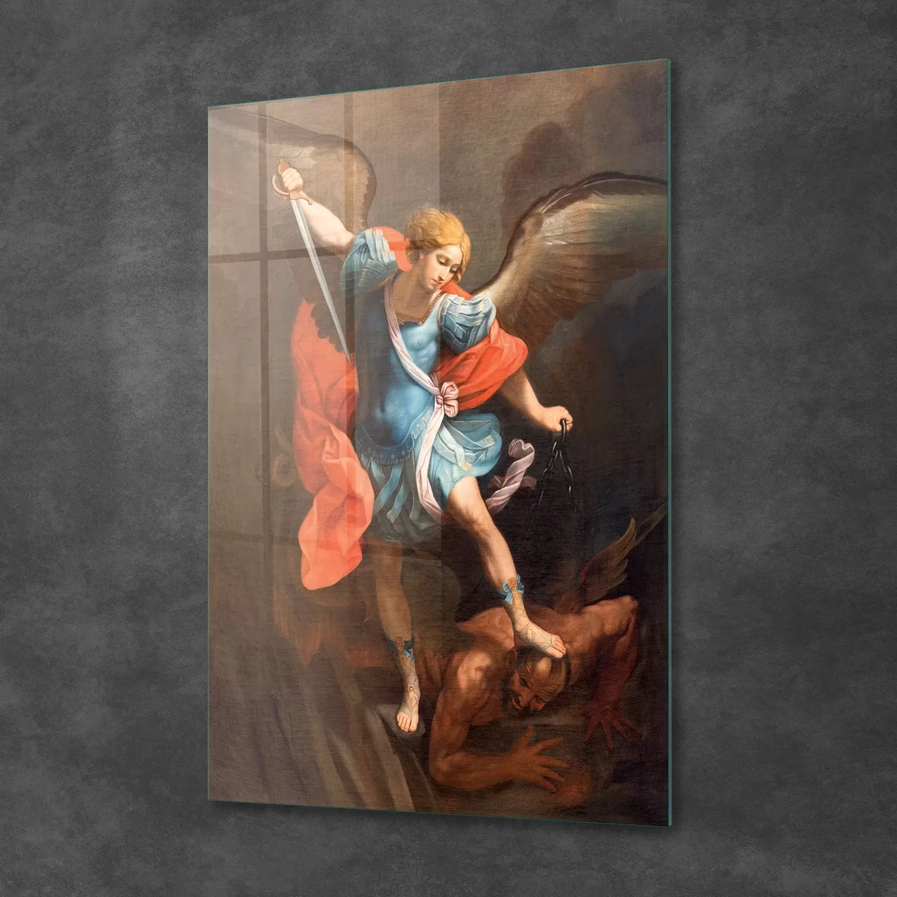 Picture of Decovetro Cam Tablo Aesthetic Middle Era Warrior 50x70 cm