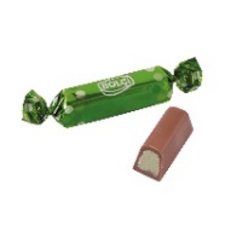 Picture of PISTACHIO CREAM FILLED MILK CHOCOLATE FINGER DOUBLE TWIST 1Kg