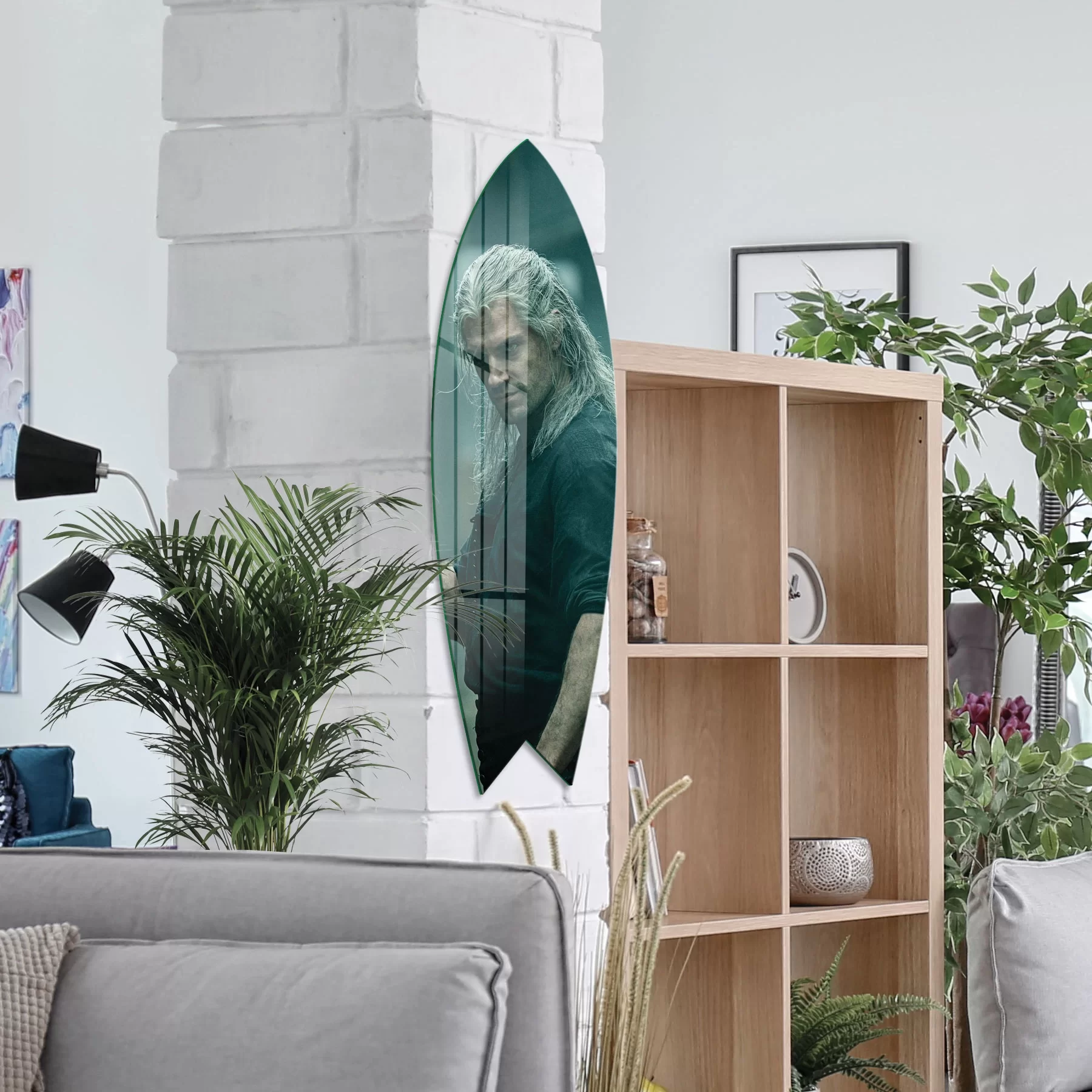 Picture of Decovetro ST 4103 Dekoratif Cam Sörf Tahtası 33x100 Cm