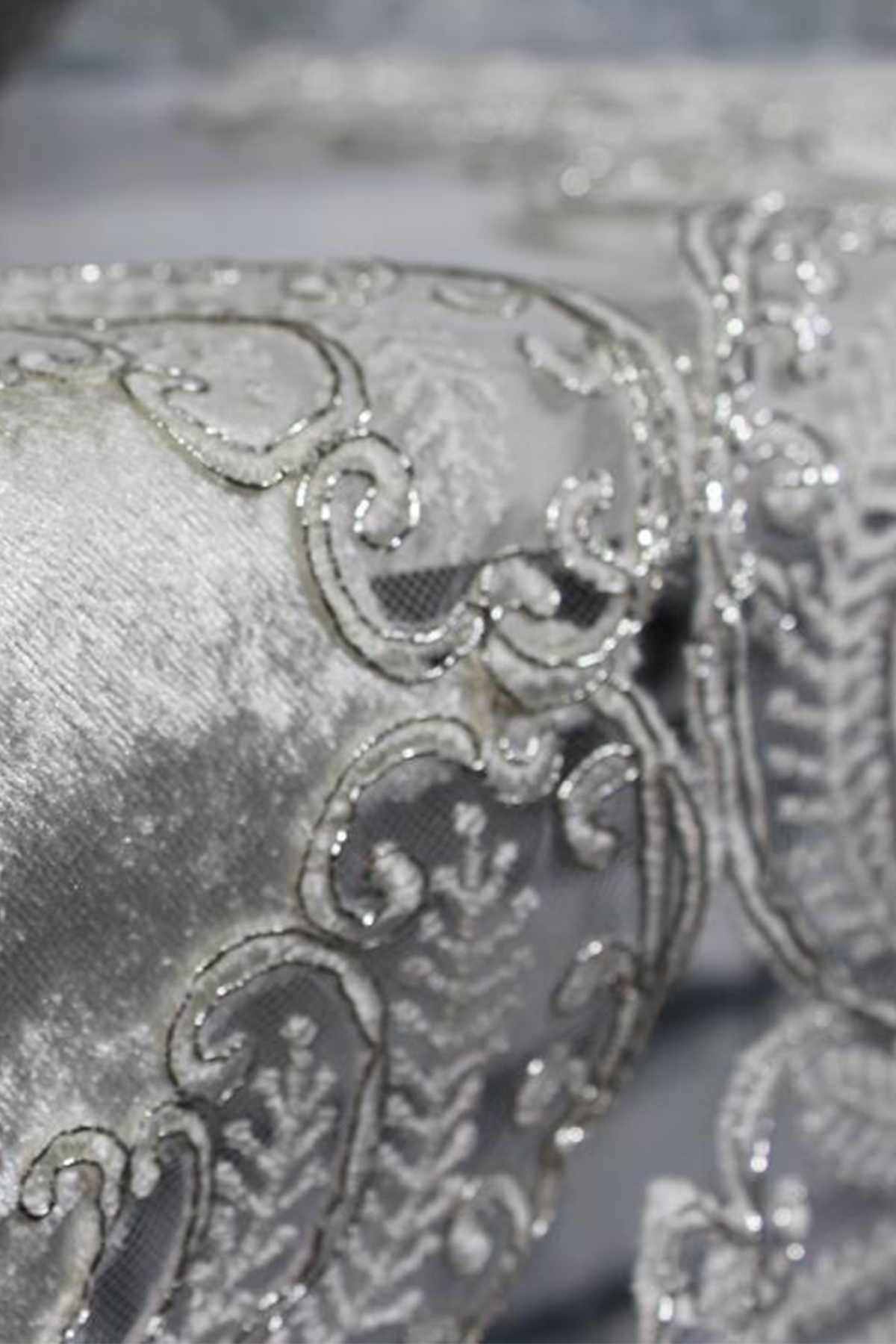 Picture of Çeyiz Diyarı Yasemin 3 Parça Yatak Odası Takımı Krem Gümüş