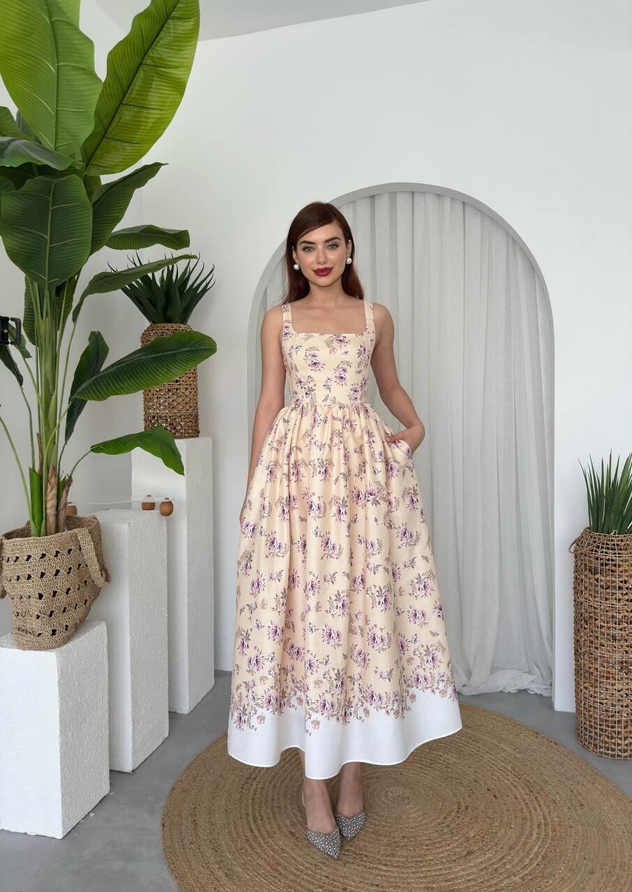 Picture of Yoa Cep Detaylı Elbise