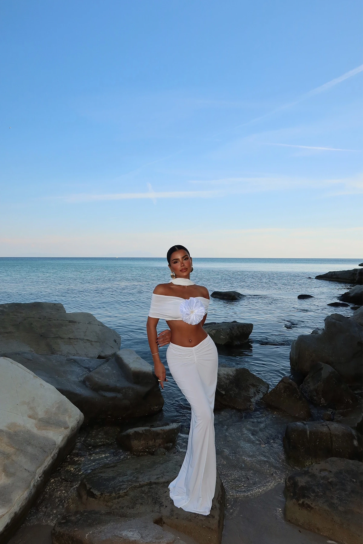 Picture of White Lotus Double Set