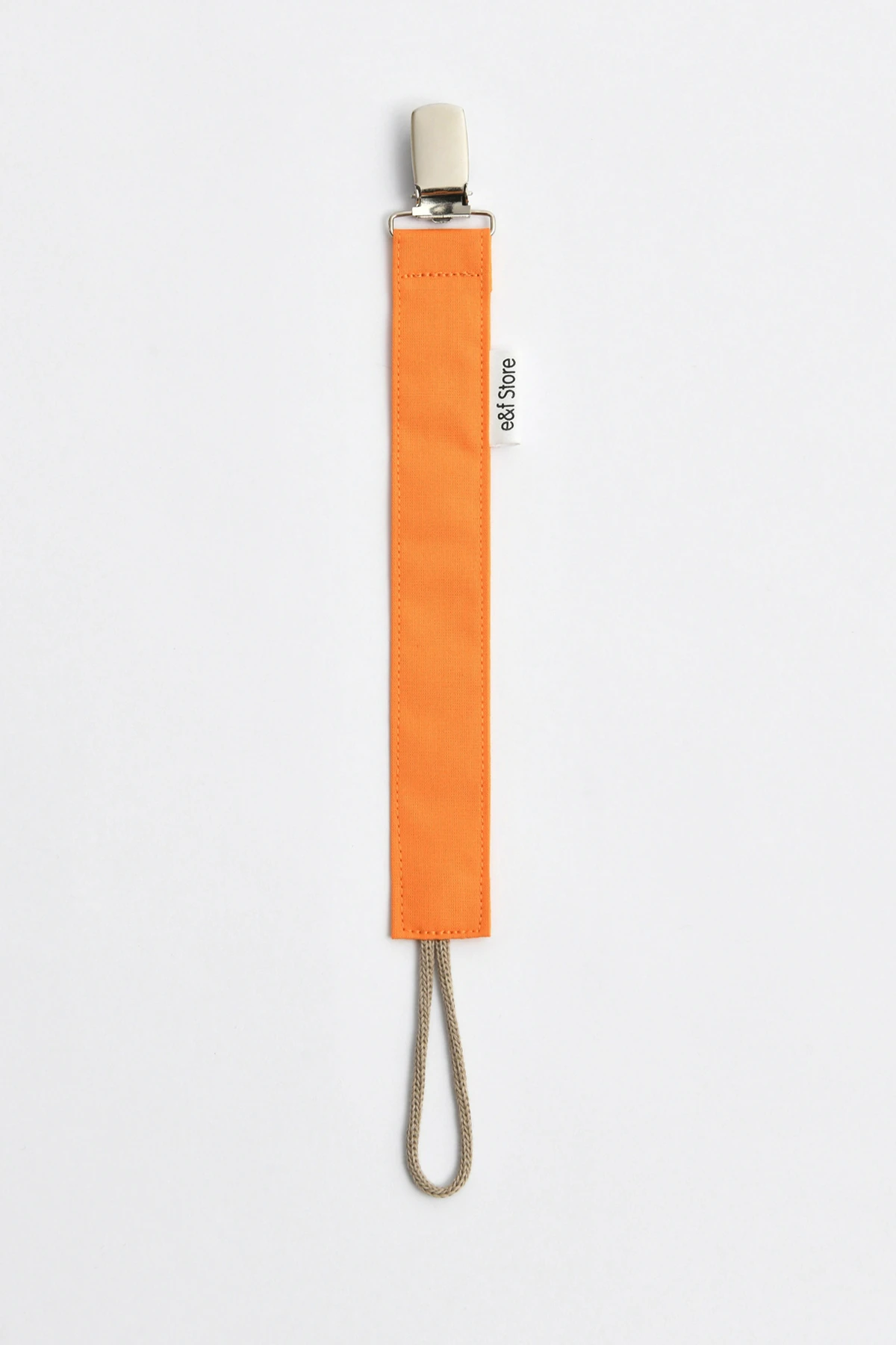 Picture of İkinci Şans - Pamuk Kumaşlı Emzik Zinciri – Turuncu