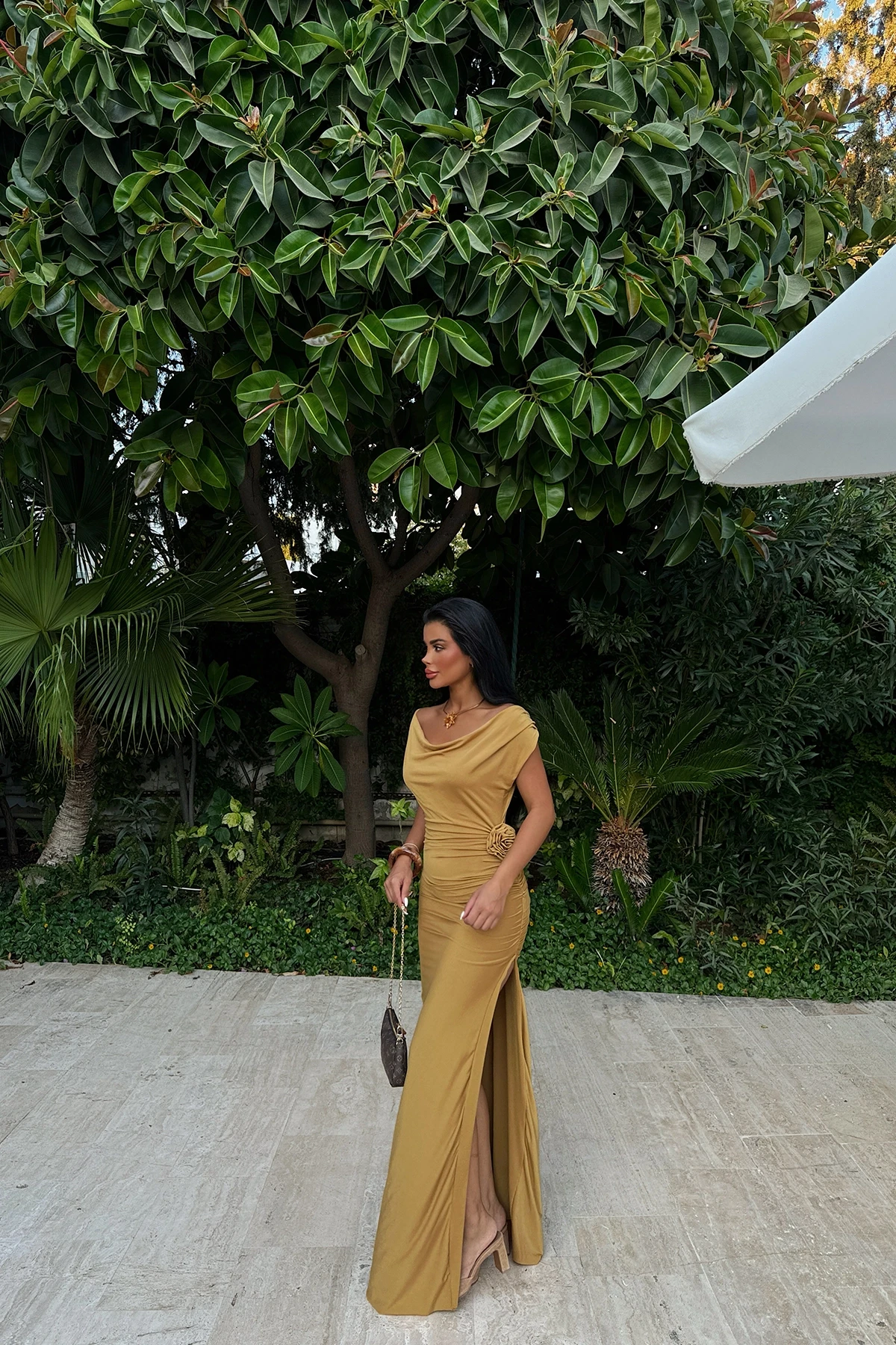 Picture of Earth Rose Detail Dress