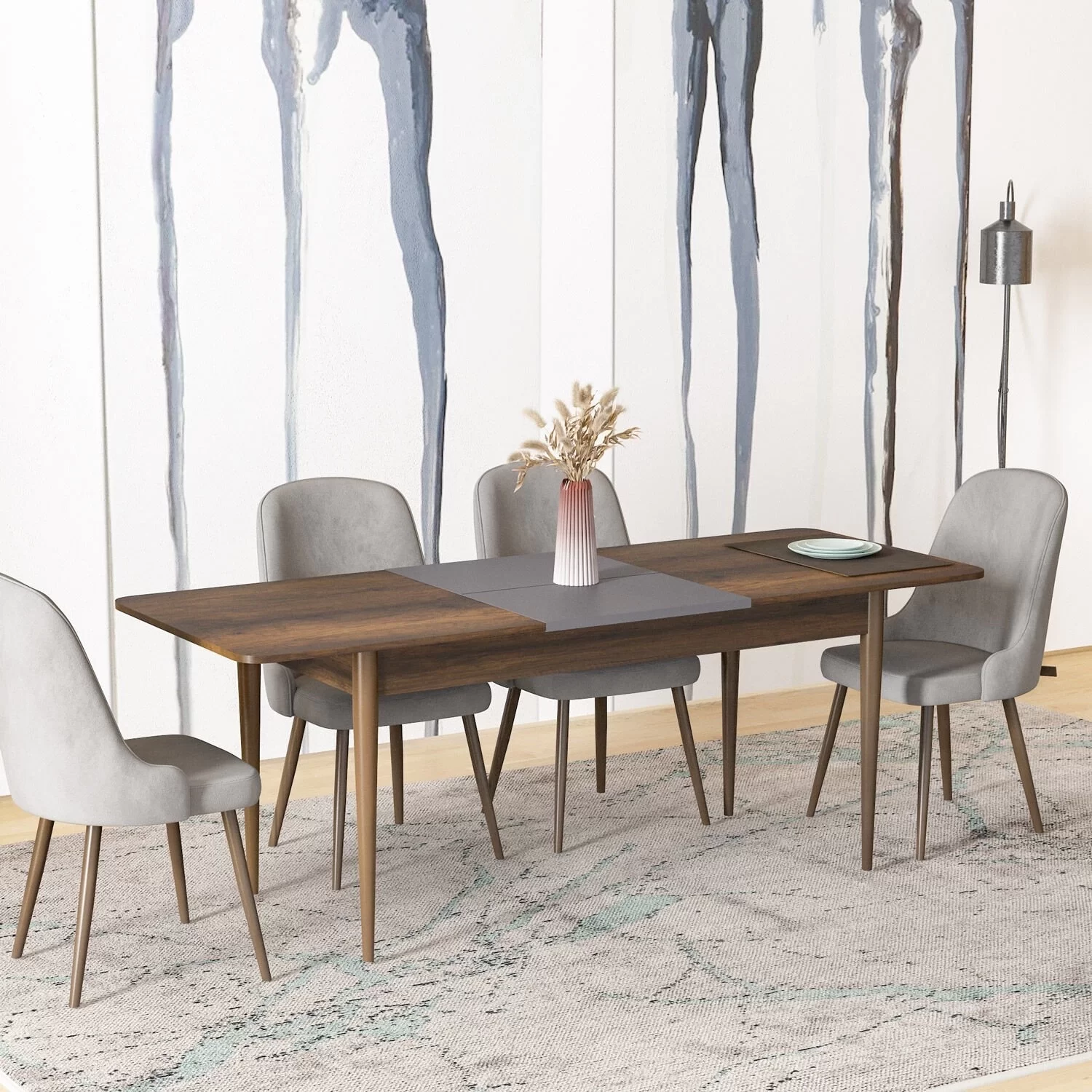 Picture of HMR 100 Ortadan Açılır Masa Rayı