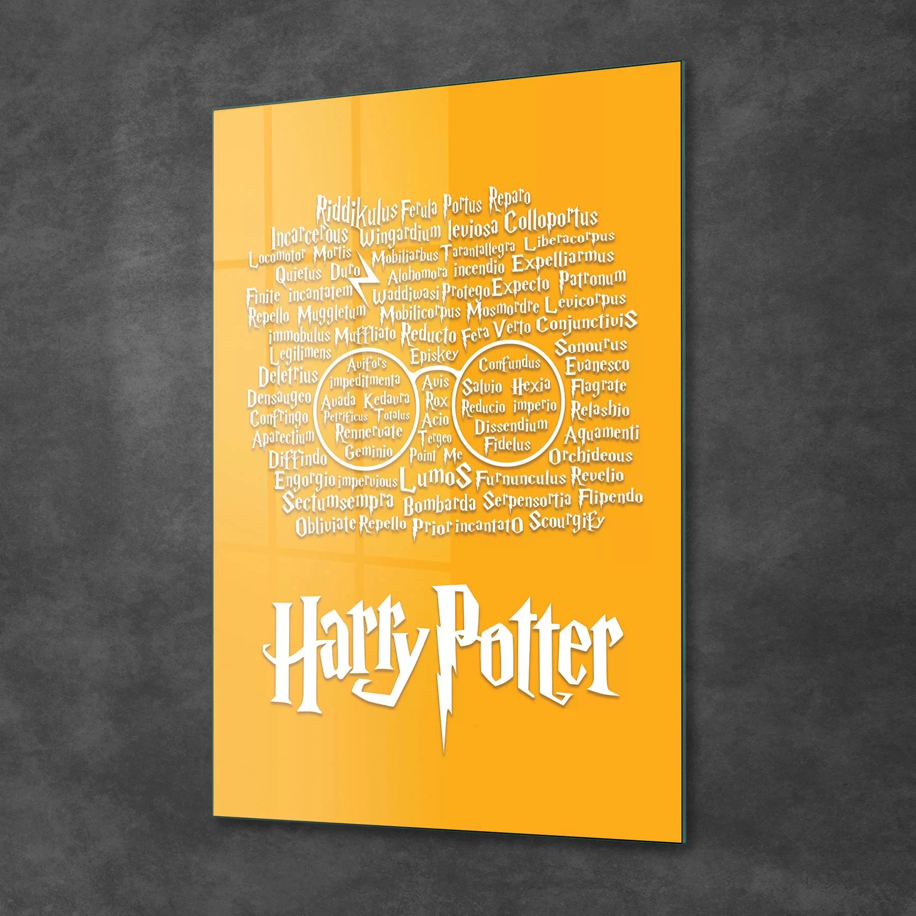 Picture of Decovetro Cam Tablo Harry Potter All Magic 30x40 cm