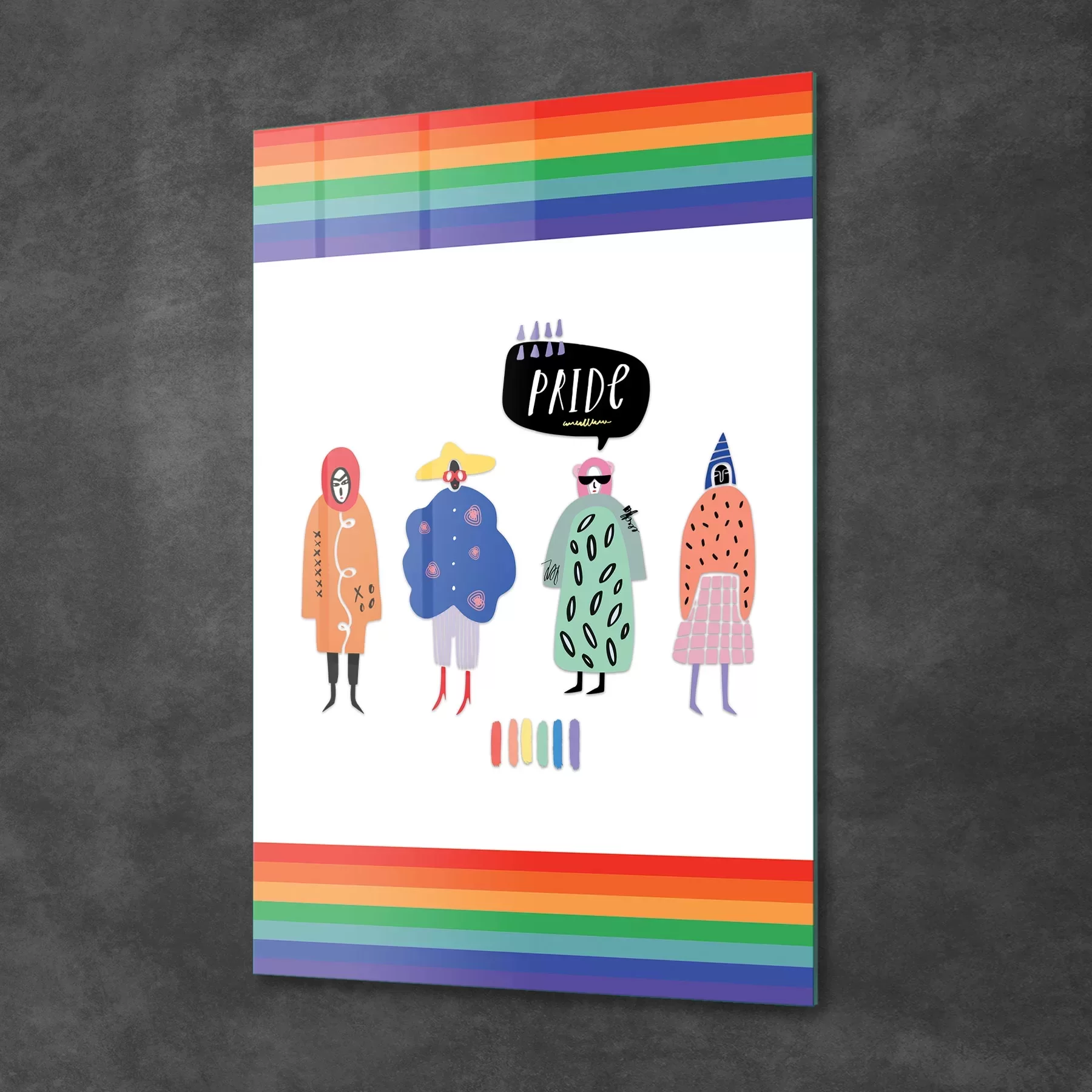 Picture of Decovetro Cam Tablo Pride 30x40 cm