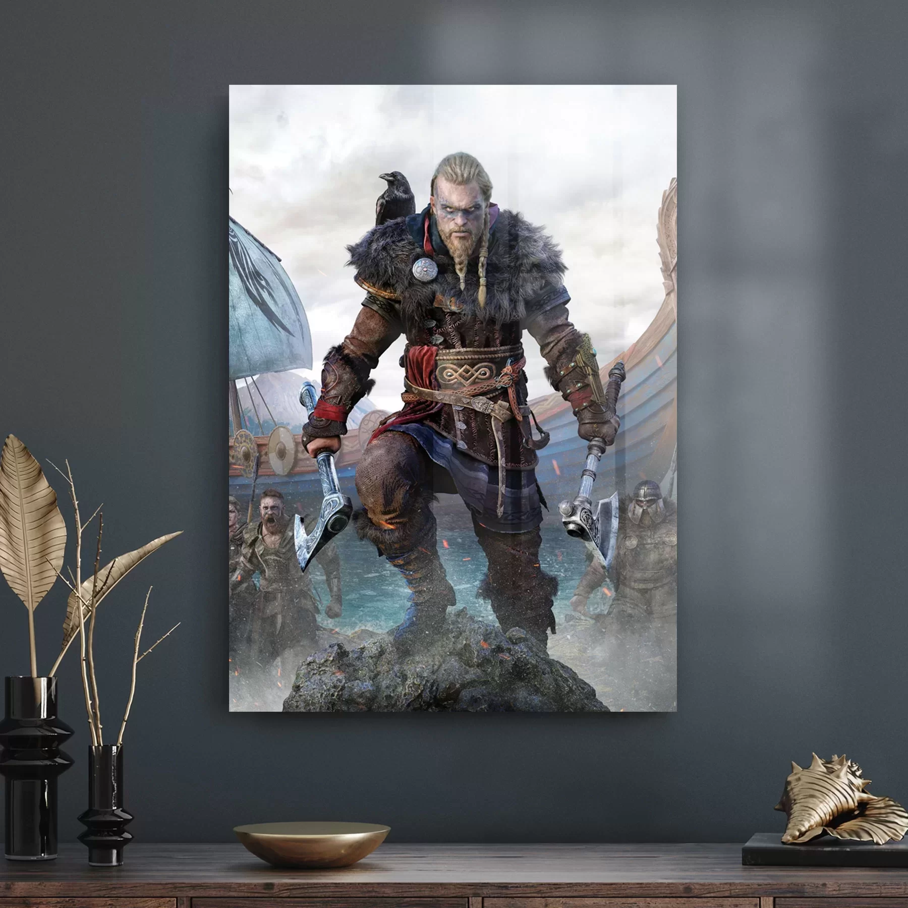 Picture of Decovetro Cam Tablo Assassin's Creed Valhalla 30x40 cm