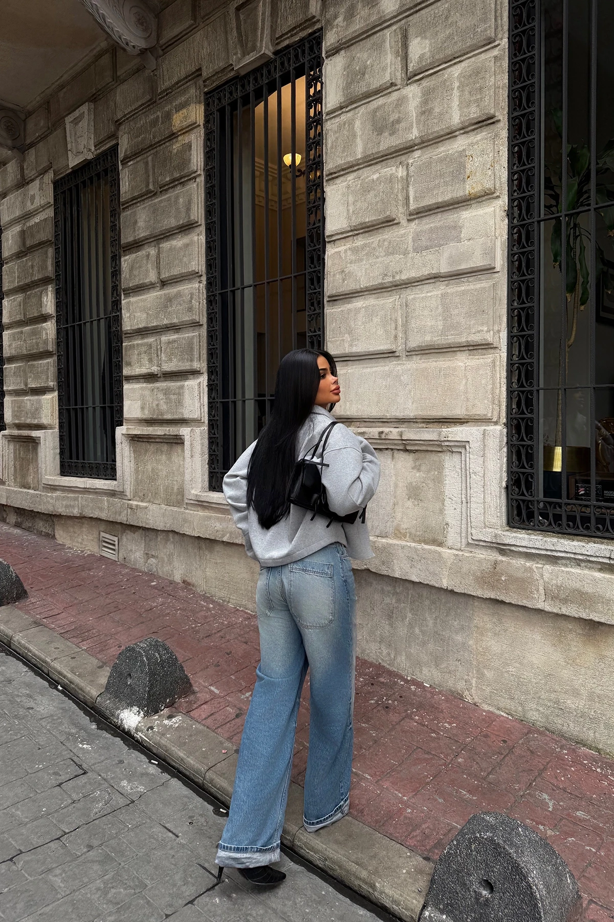 Picture of Gray Shirt Collar Jacket