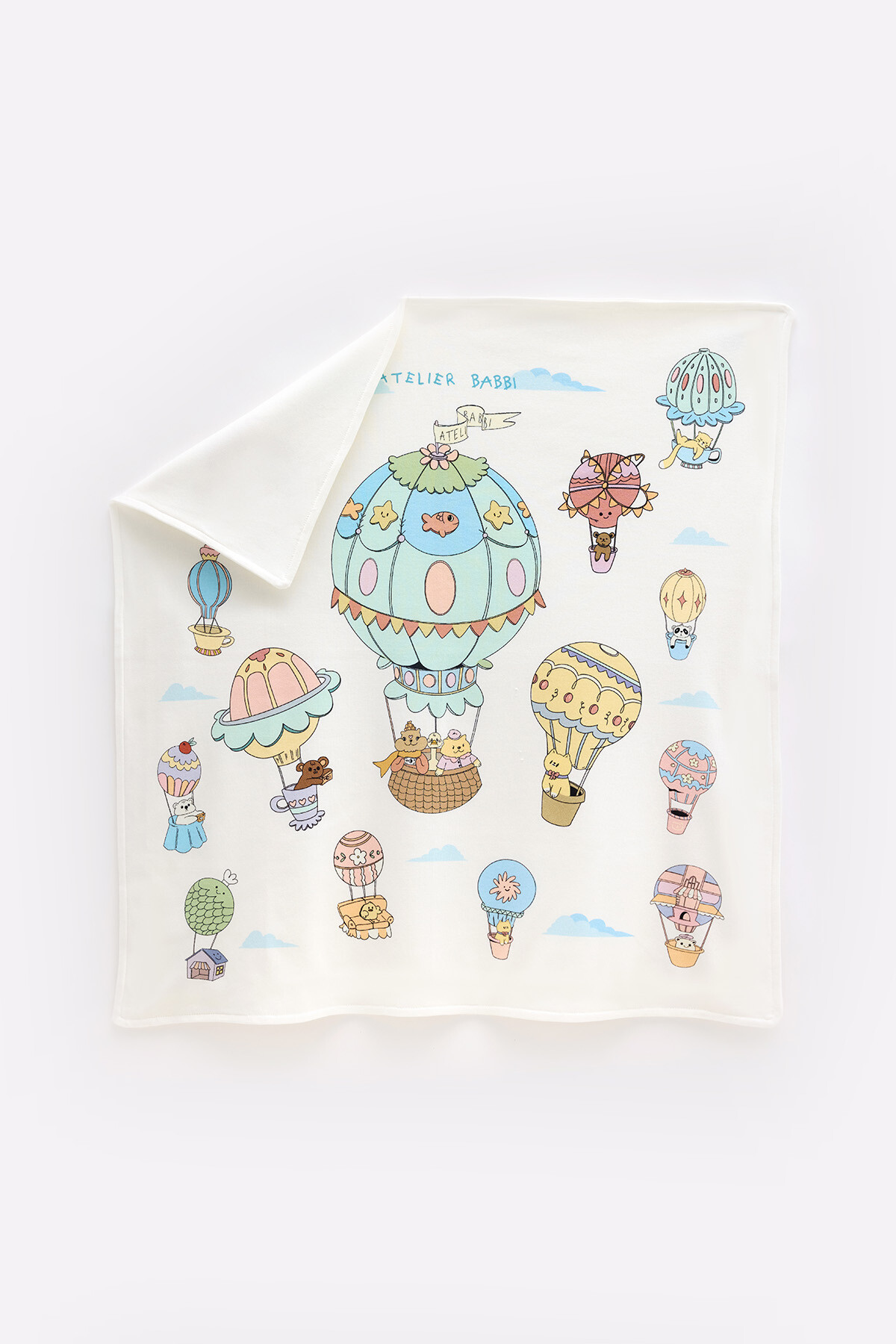 Picture of Çift Taraflı Bebek Battaniyesi - Kapadokya