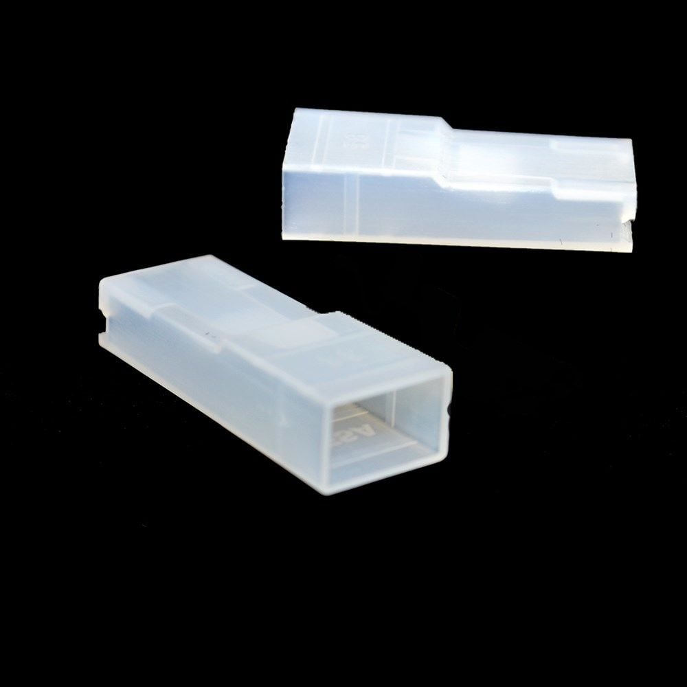 Picture of 500 Adet R Tipi 6,3 Kablo Ucu Dişi Fiş Kılıfı Kilitli Tırnaklı Pa66