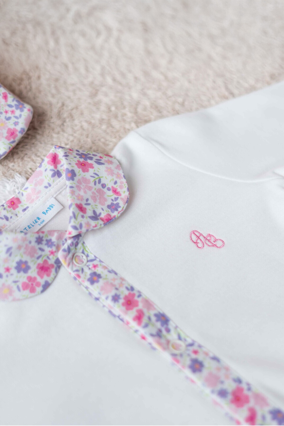 Picture of Bebek Tulum - Minik Çiçekler / Pembe