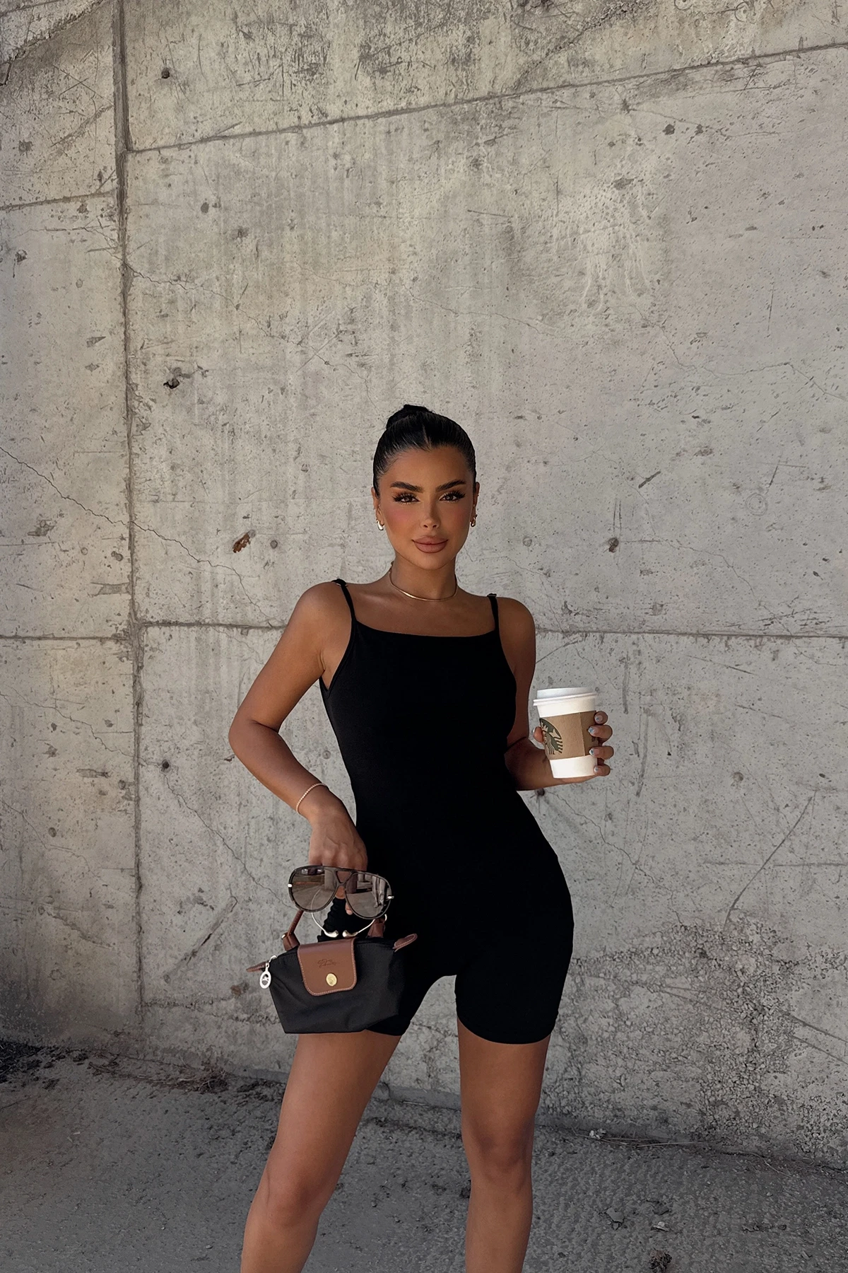 Picture of Black Enzel Jumpsuit