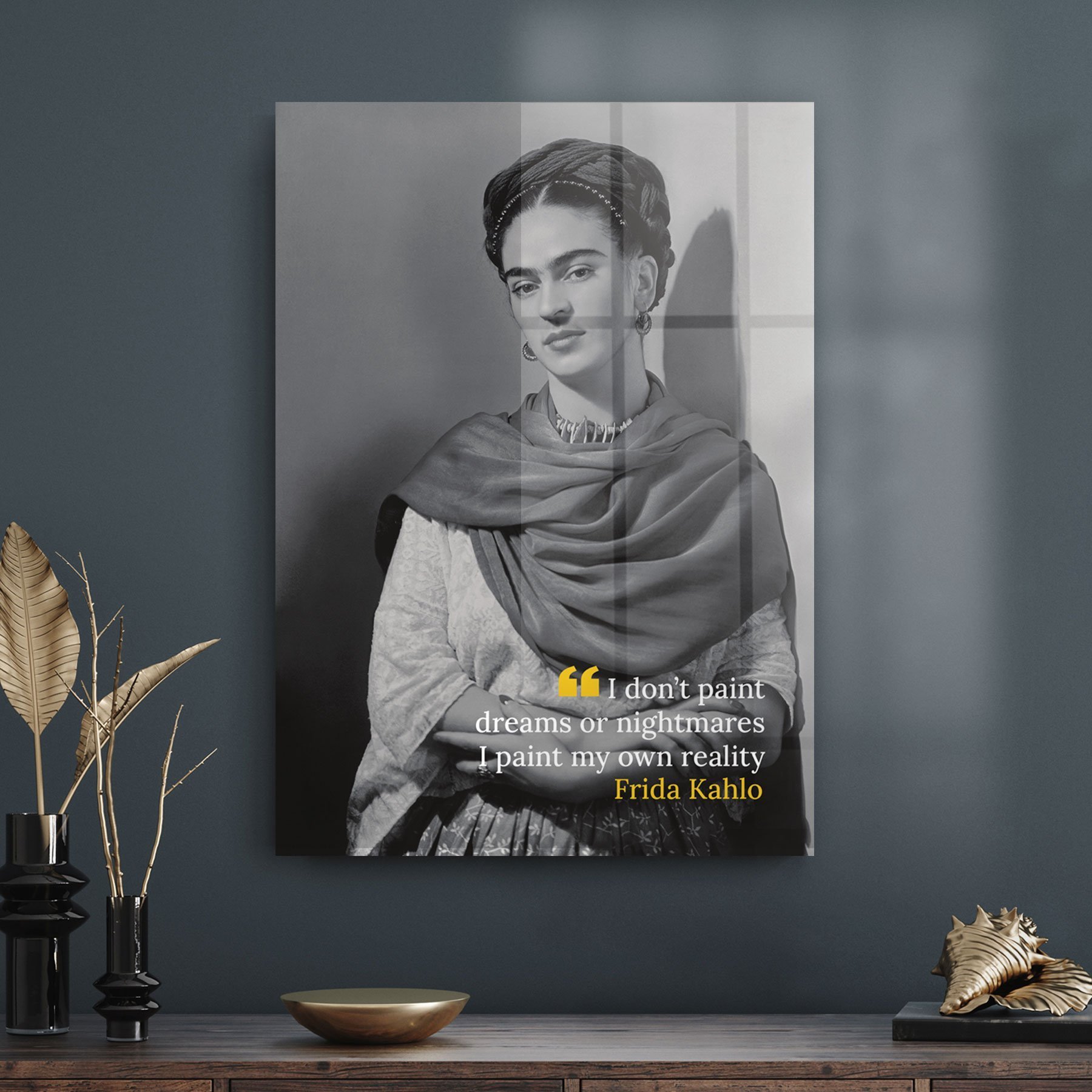 Picture of Decovetro Cam Tablo Frida Kahlo 30x40 cm