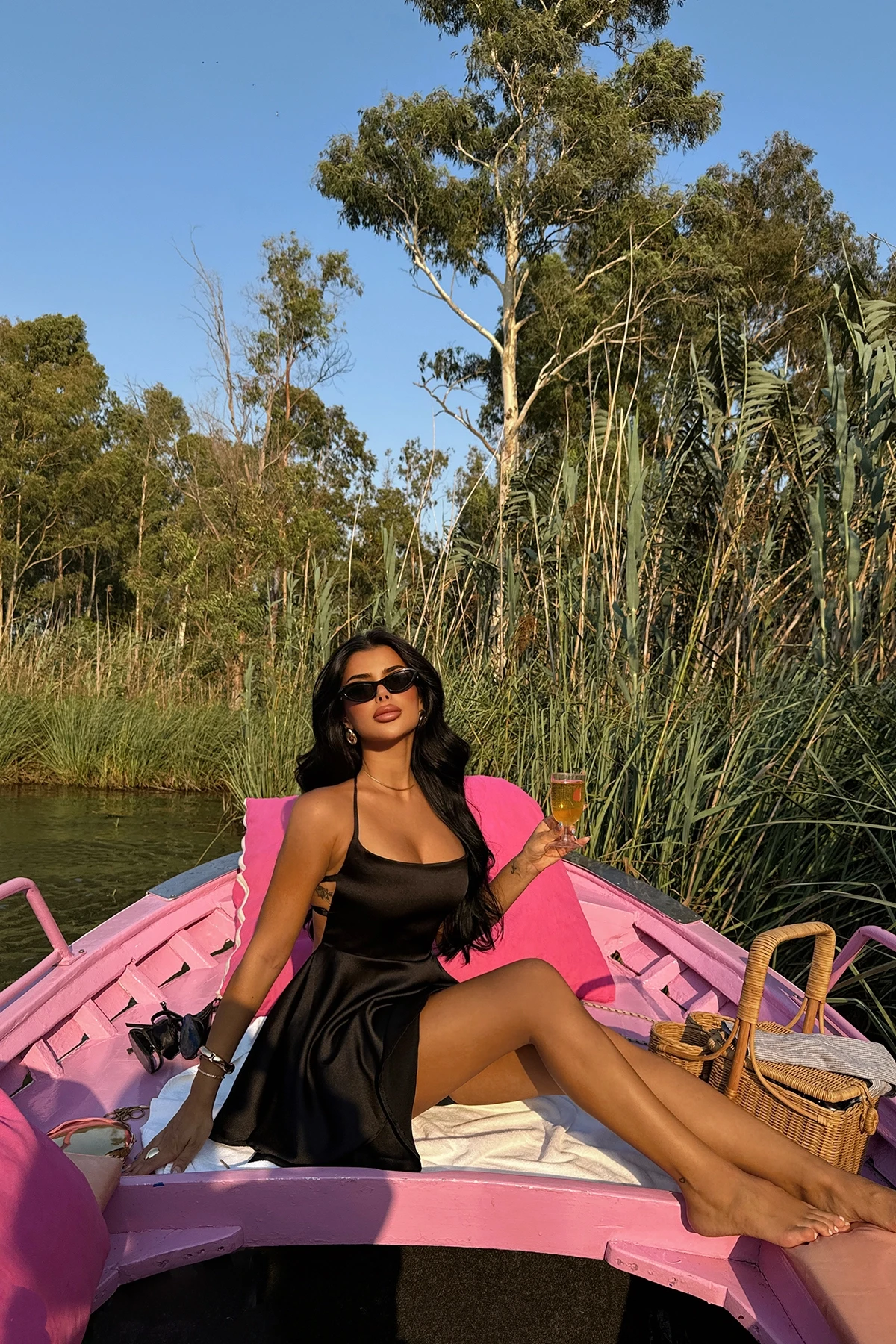 Picture of Black Anabel Mini Dress